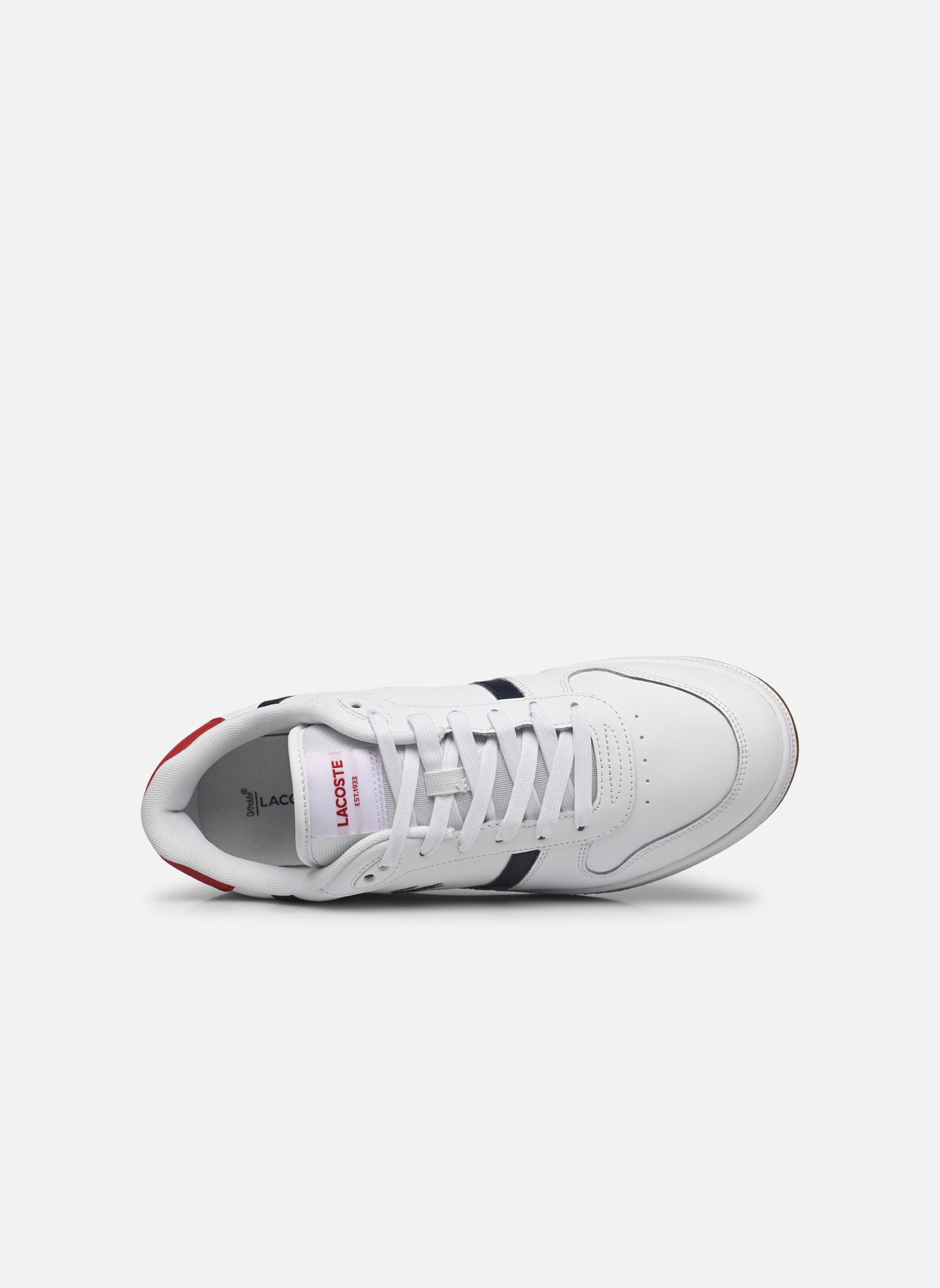 Sneakers T-CLIP M heren wit Lacoste Sneakers T-CLIP M heren wit Wht/Nvy/Red