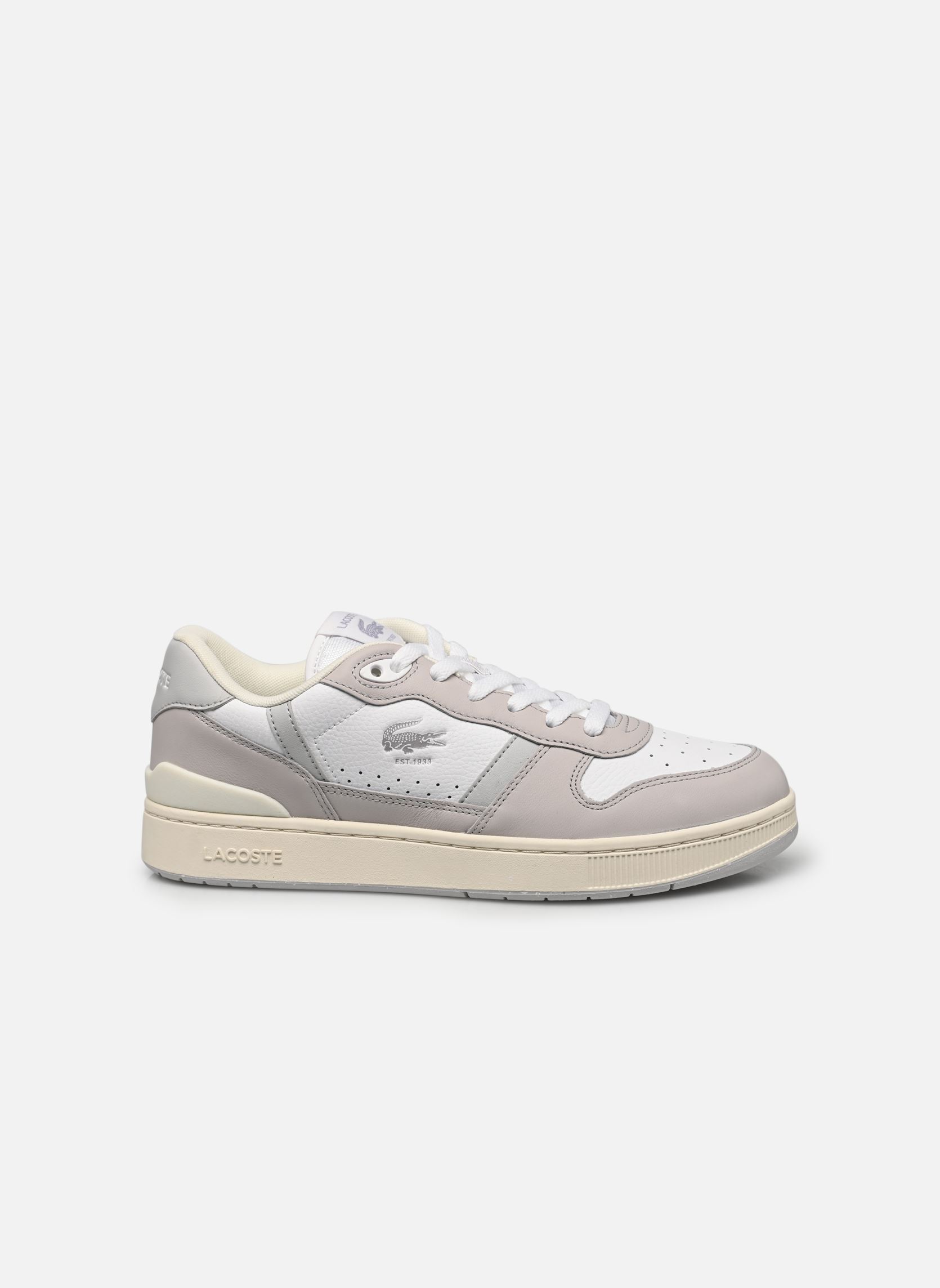 Baskets T-CLIP M homme gris Lacoste Baskets T-CLIP M homme gris WHT/LT GRY