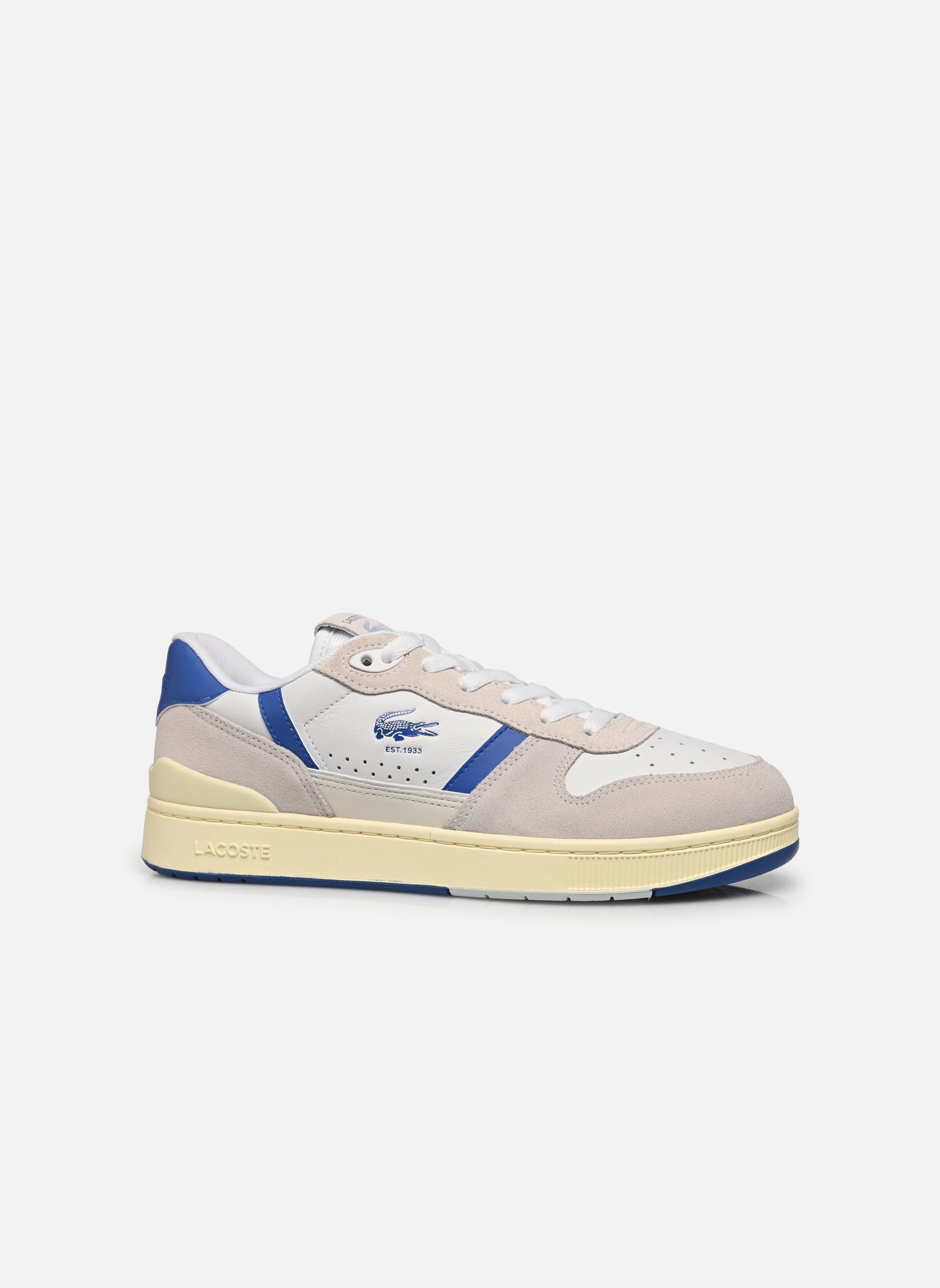 Baskets T-CLIP M homme gris Lacoste Baskets T-CLIP M homme gris WHT/BLU