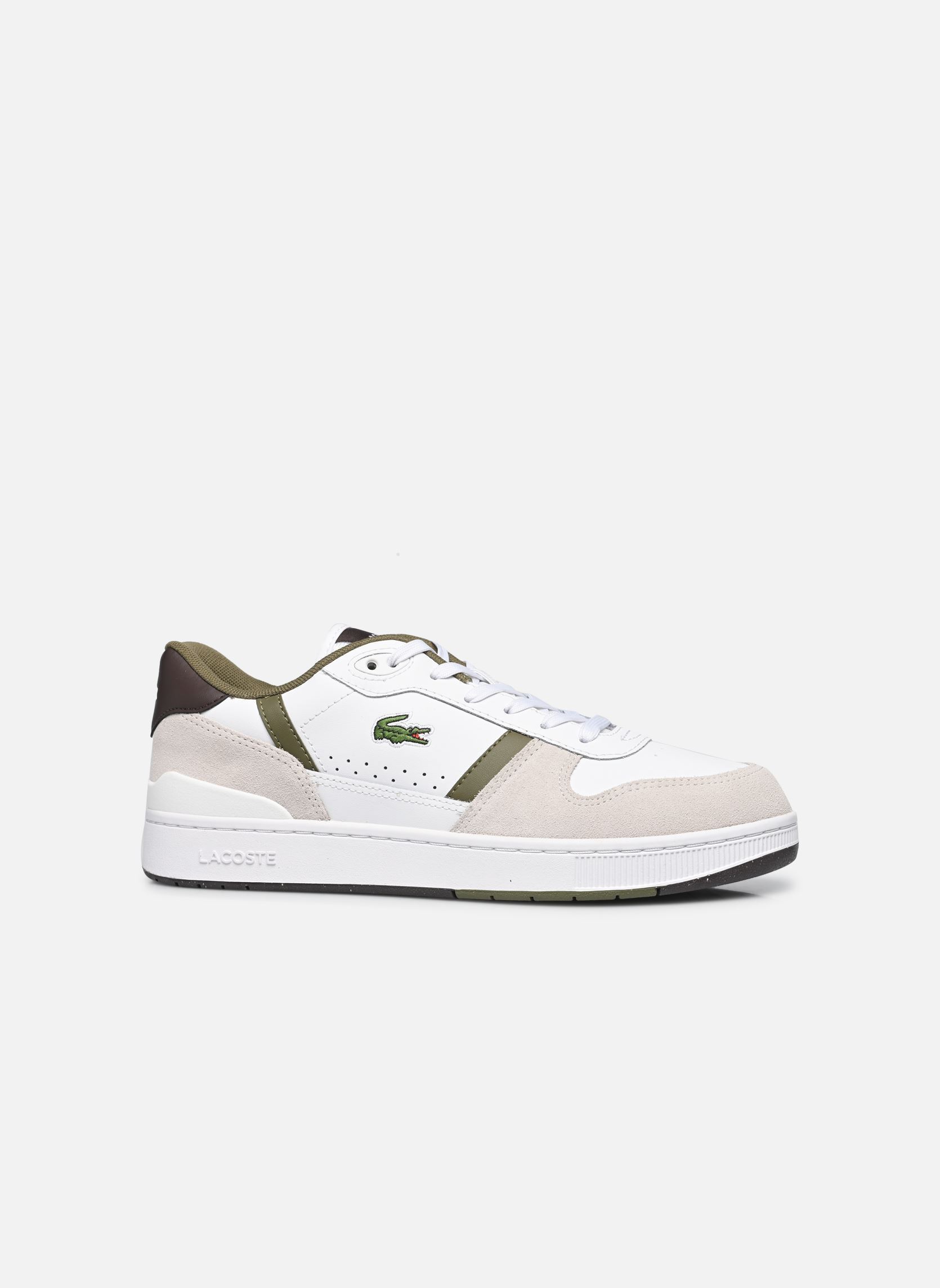 Sneakers T-CLIP M heren wit Lacoste Sneakers T-CLIP M heren wit WHT/DK BRW