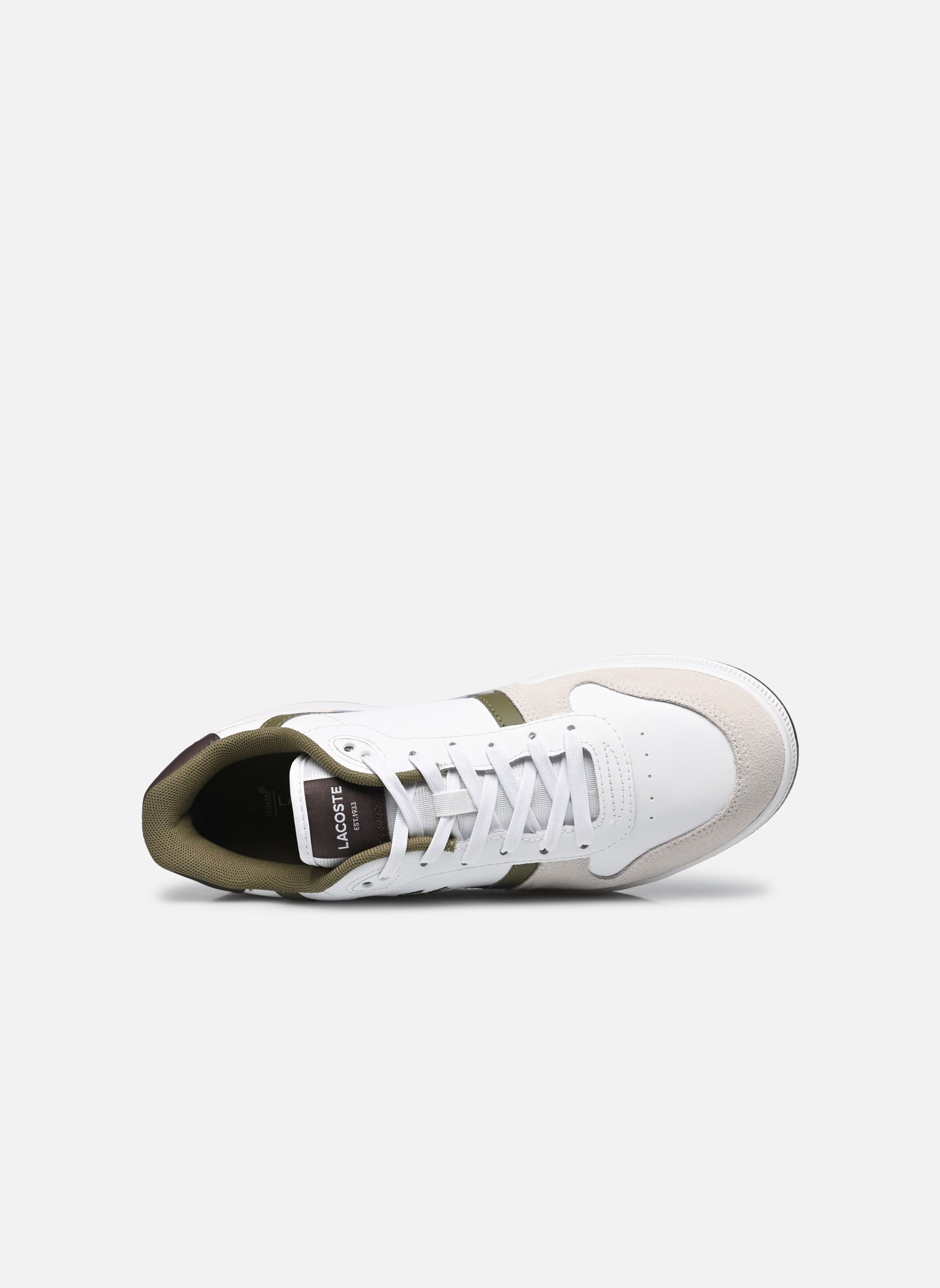 Sneakers T-CLIP M heren wit Lacoste Sneakers T-CLIP M heren wit WHT/DK BRW