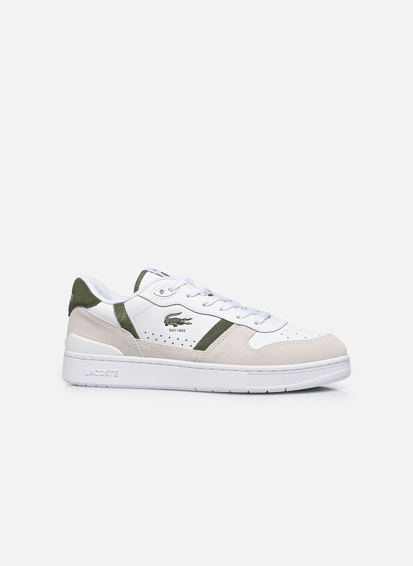Zapatillas T-CLIP M hombre blanco Lacoste Zapatillas T-CLIP M hombre blanco WHT/KHK