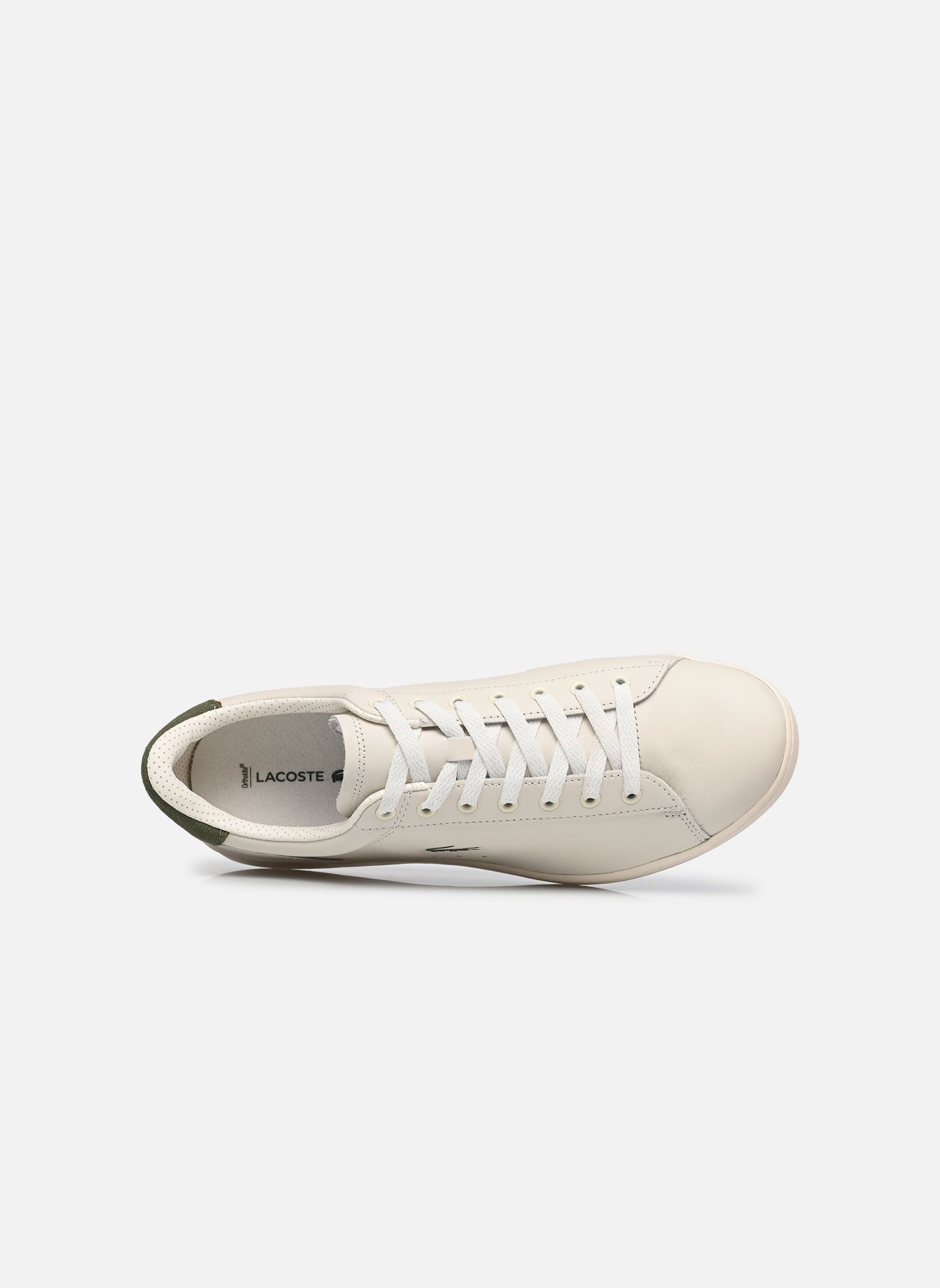 Lage sneakers CARNABY M heren wit Lacoste Lage sneakers CARNABY M heren wit OFF WHT/KHK