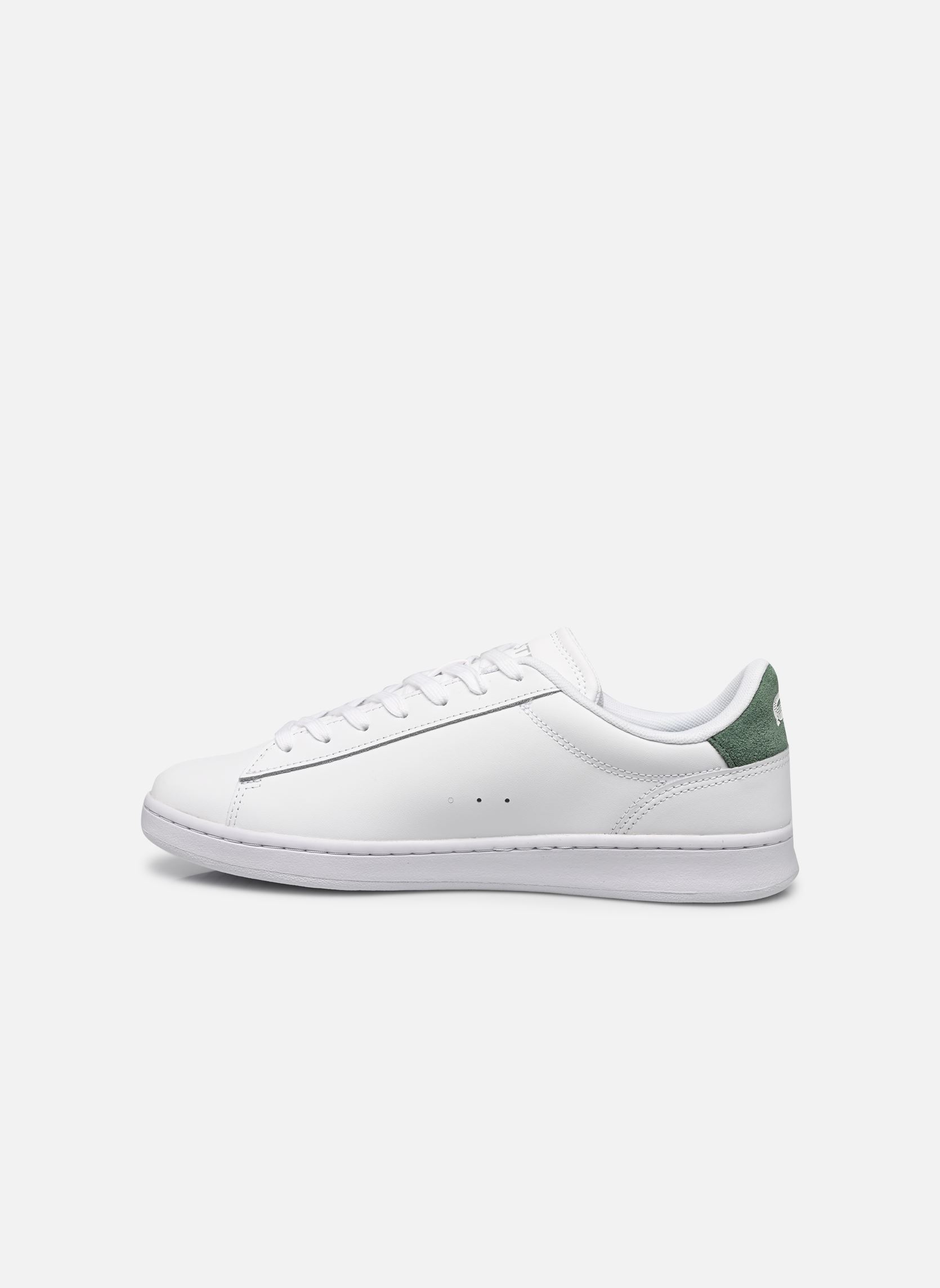 Baskets CARNABY M homme blanc Lacoste Baskets CARNABY M homme blanc WHT/DK GRN