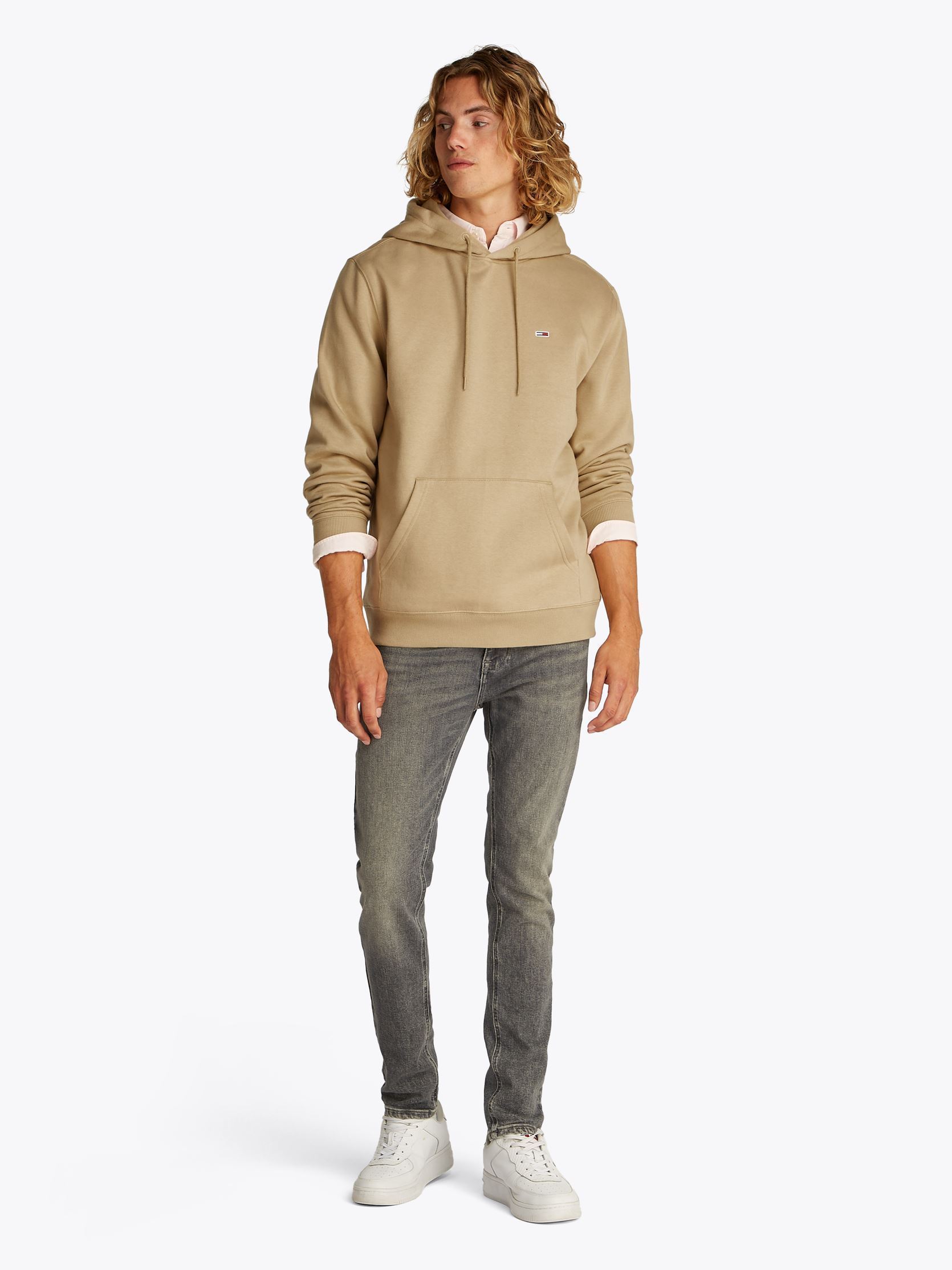Jersey con capucha Tjm Reg S Flag Fleec DM0DM20742 hombre beige Tommy Jeans Jersey con capucha Tjm Reg S Flag Fleec DM0DM20742 hombre beige RELIC TAN