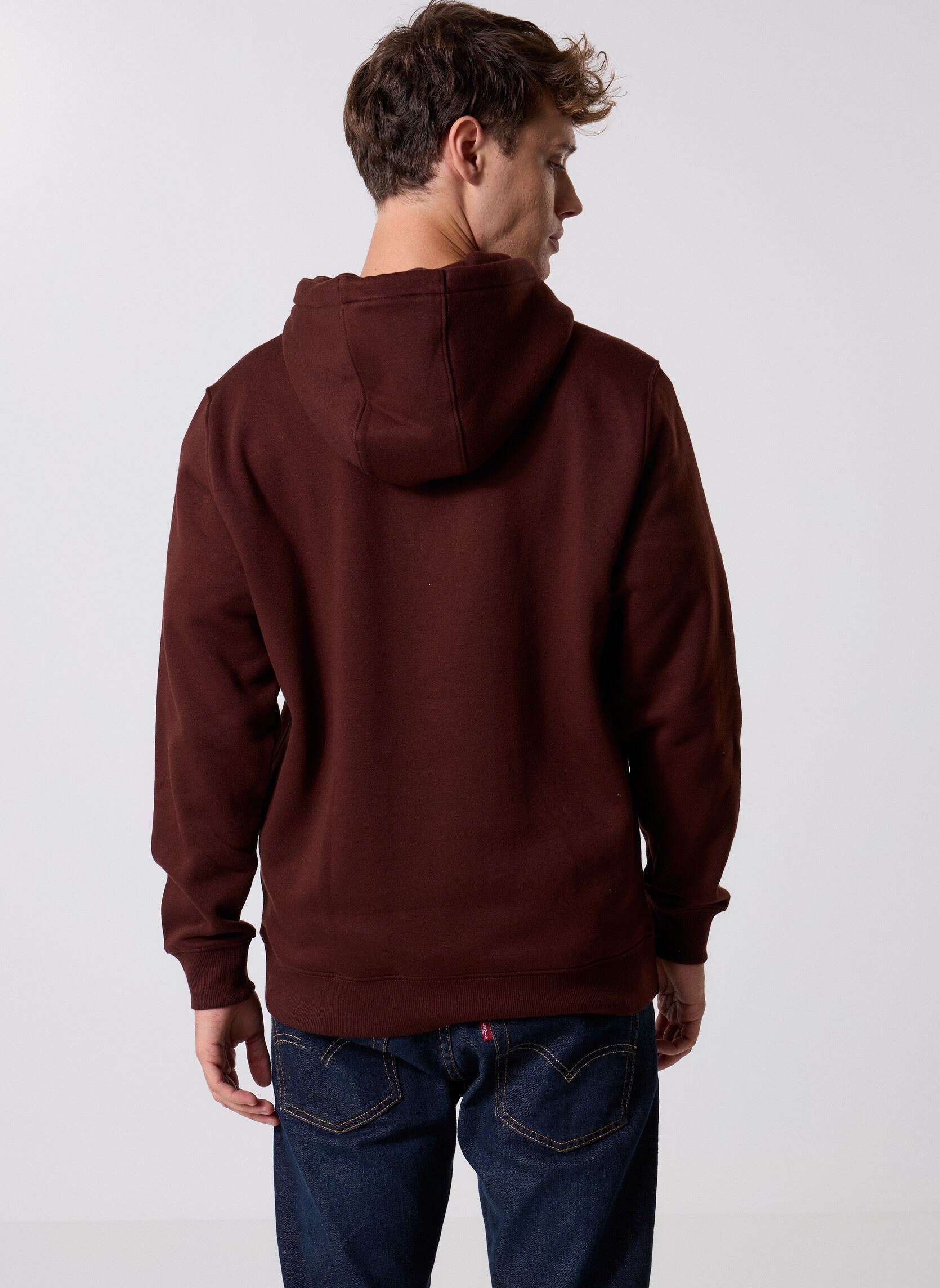 Sweats à capuche Tjm Reg S Flag Fleec DM0DM20742 homme marron Tommy Jeans Sweats à capuche Tjm Reg S Flag Fleec DM0DM20742 homme marron BROWN