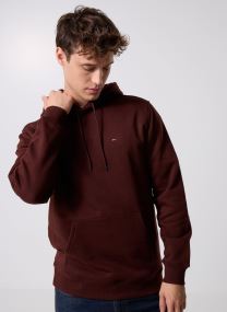 Sweats à capuche Tjm Reg S Flag Fleec DM0DM20742 homme marron
