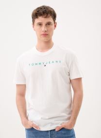 T-shirts met korte mouwen Tjm Reg Linear Logo DM0DM20744 heren wit