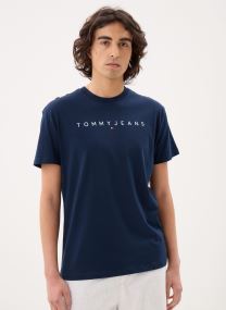 T-shirts met korte mouwen Tjm Reg Linear Logo DM0DM20744 heren wit