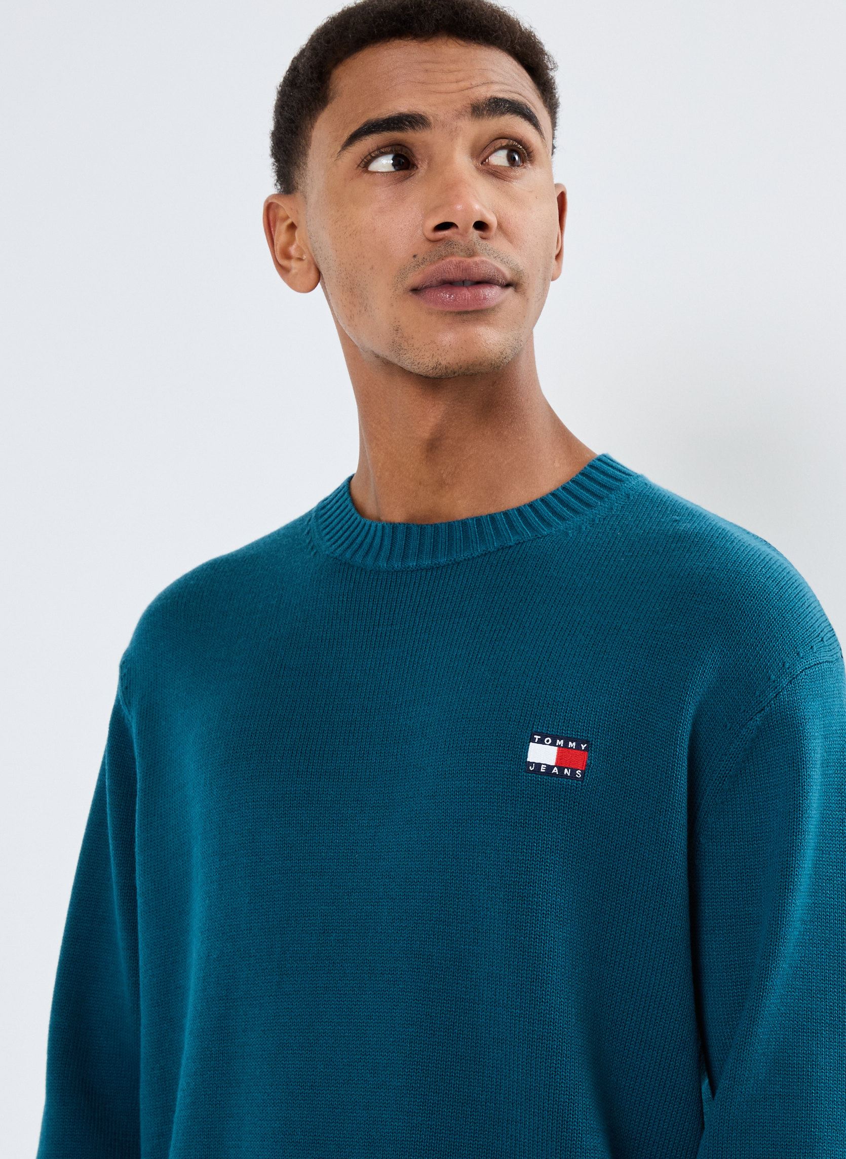 Pulls Tjm Reg Badge Sweate DM0DM20706 homme bleu Tommy Jeans Pulls Tjm Reg Badge Sweate DM0DM20706 homme bleu BLUE