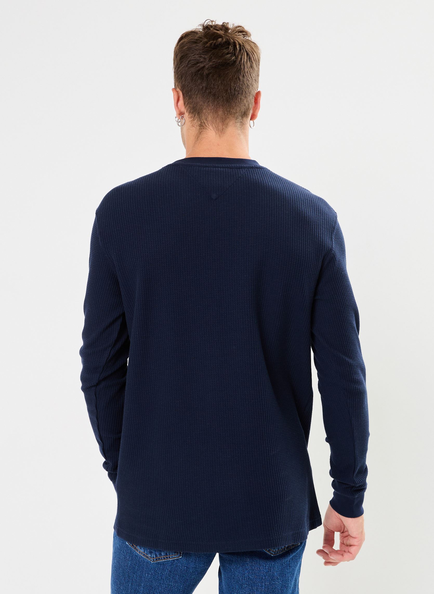 Tee-shirts manches courtes Tjm Reg Waffle L/S T DM0DM19216 homme bleu Tommy Jeans Tee-shirts manches courtes Tjm Reg Waffle L/S T DM0DM19216 homme bleu DARK NIGHT NAVY
