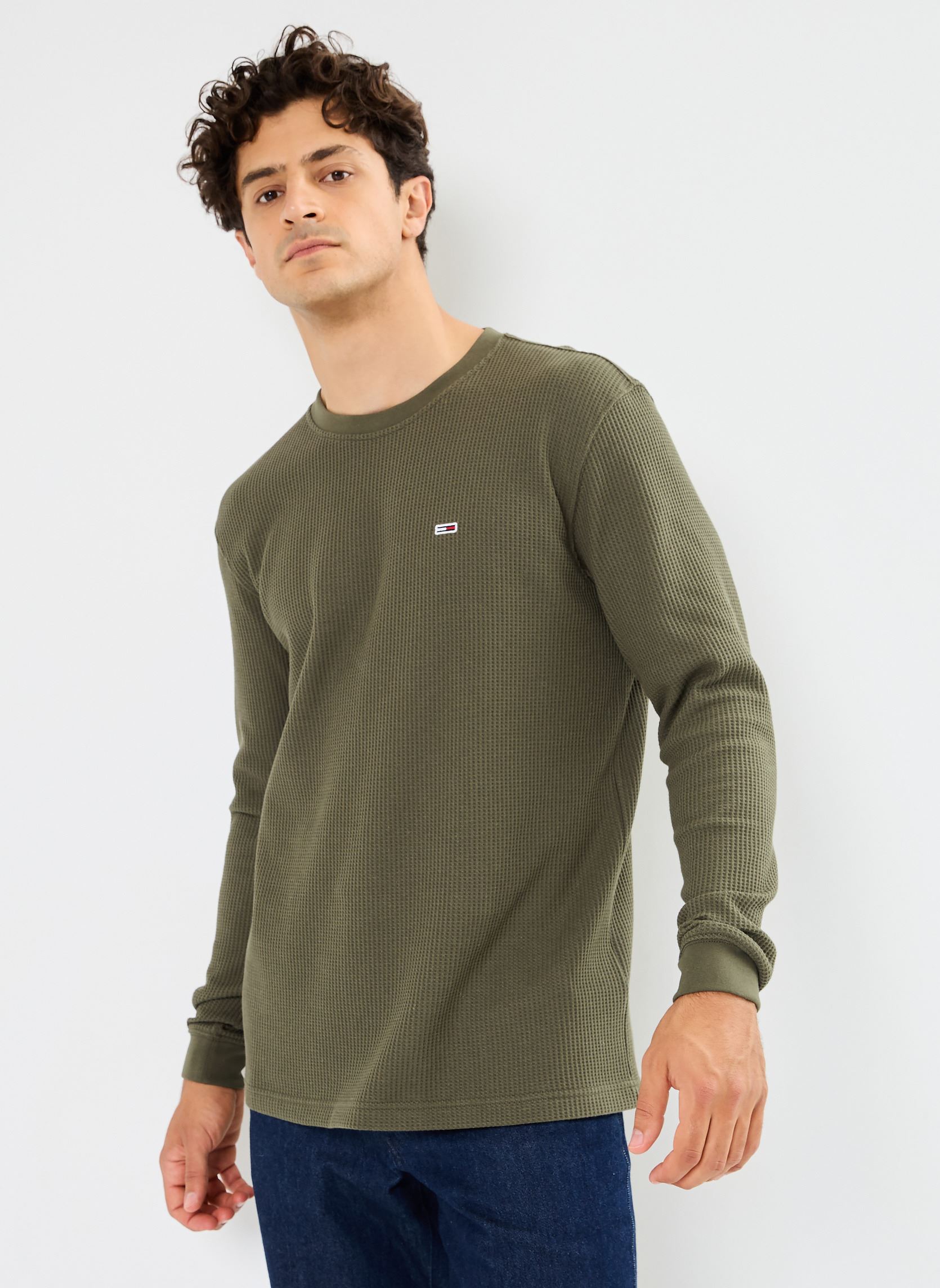 Vêtements Tommy Jeans Tjm Reg Waffle / T DM0DM19216 pour Accessoires