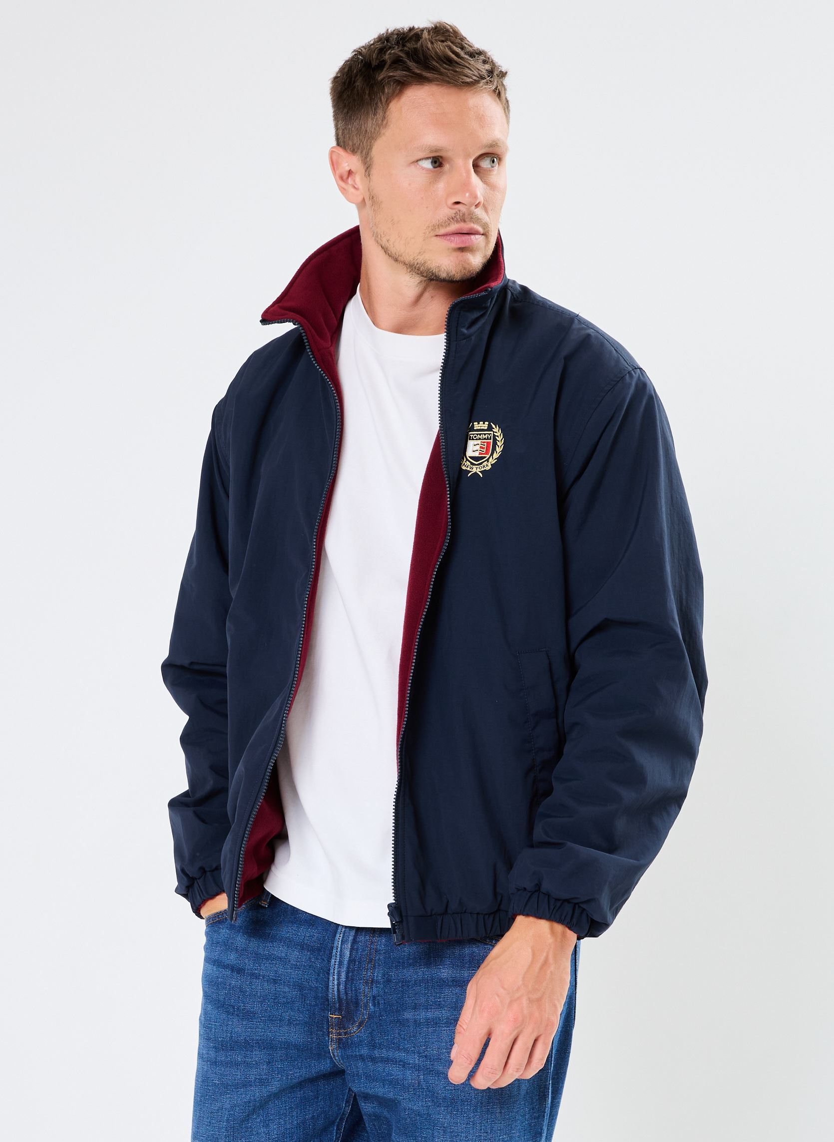 Blouson Tommy Jeans TJM POLAR CREST REVERSE JKT EXT EU - vue 3