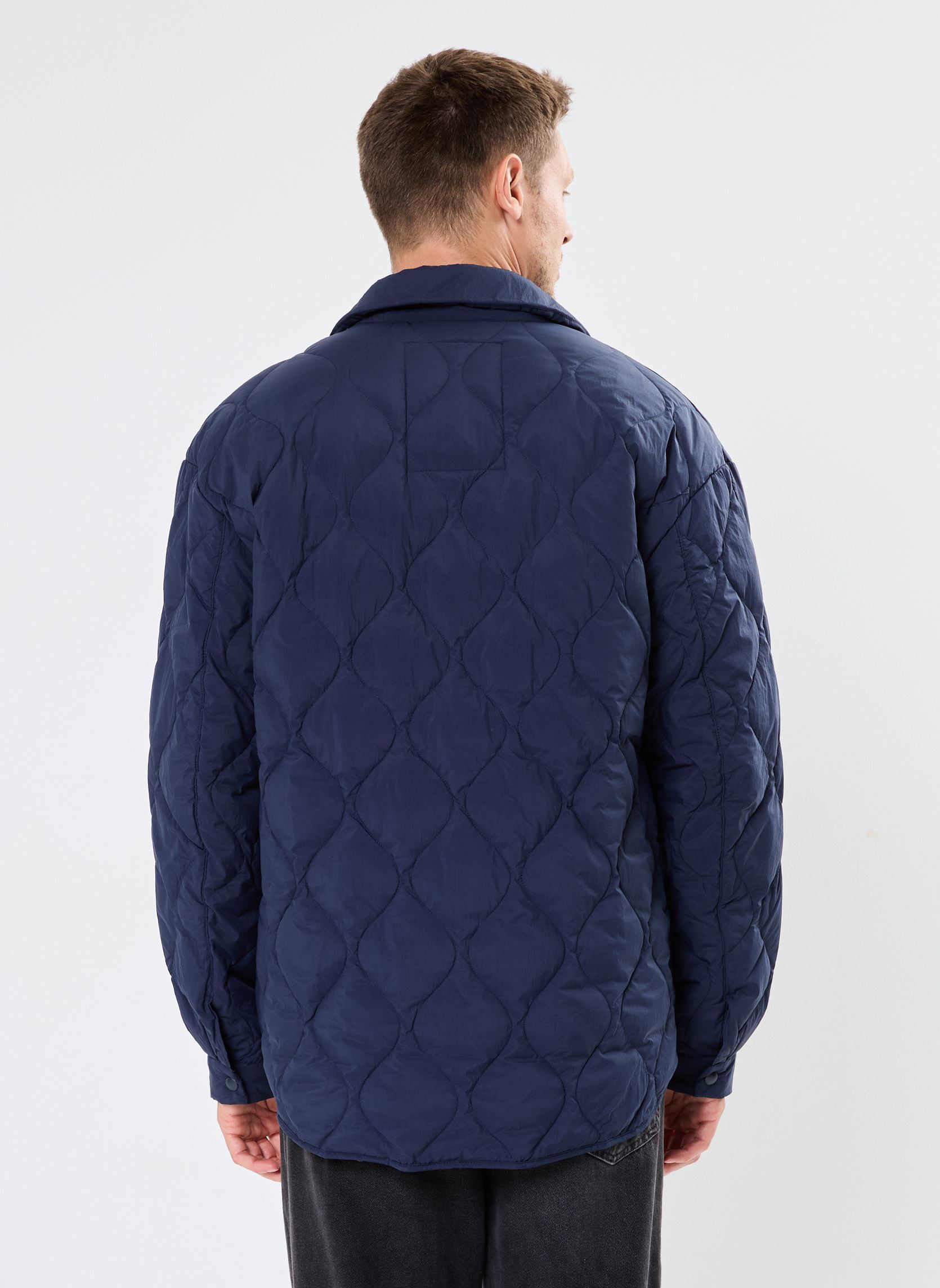 Blousons Tjm Quilted Shacket DM0DM20001 homme bleu Tommy Jeans Blousons Tjm Quilted Shacket DM0DM20001 homme bleu DARK NIGHT NAVY