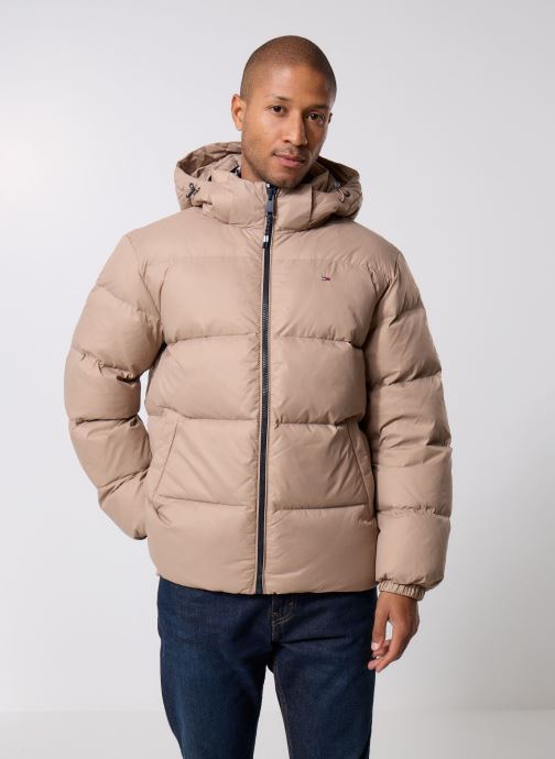 Tommy Jeans Piumini Tjm Essential Down J DM0DM19786 uomo beige