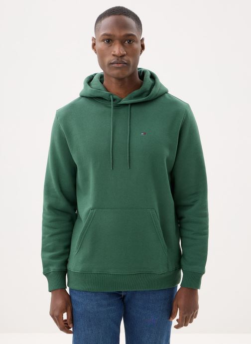 Tommy Jeans Sweats à capuche Tjm Reg S Flag Hoodi DM0DM20742 homme vert
