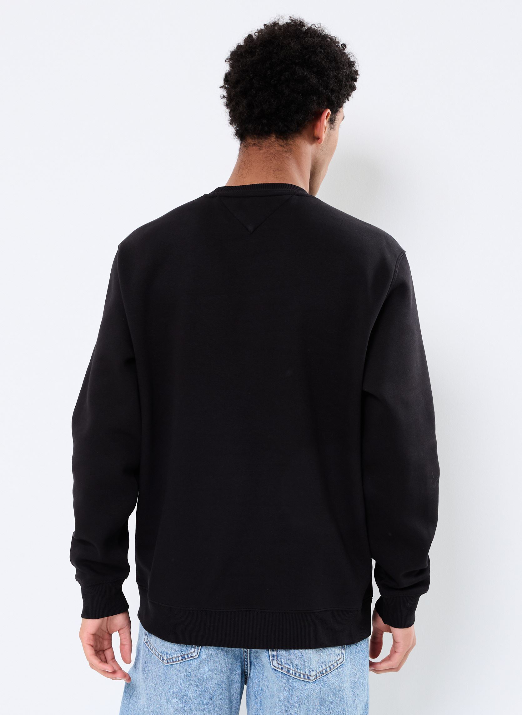 Sudaderas Tjm Reg S Flag Fleec DM0DM20741 hombre negro Tommy Jeans Sudaderas Tjm Reg S Flag Fleec DM0DM20741 hombre negro BLACK