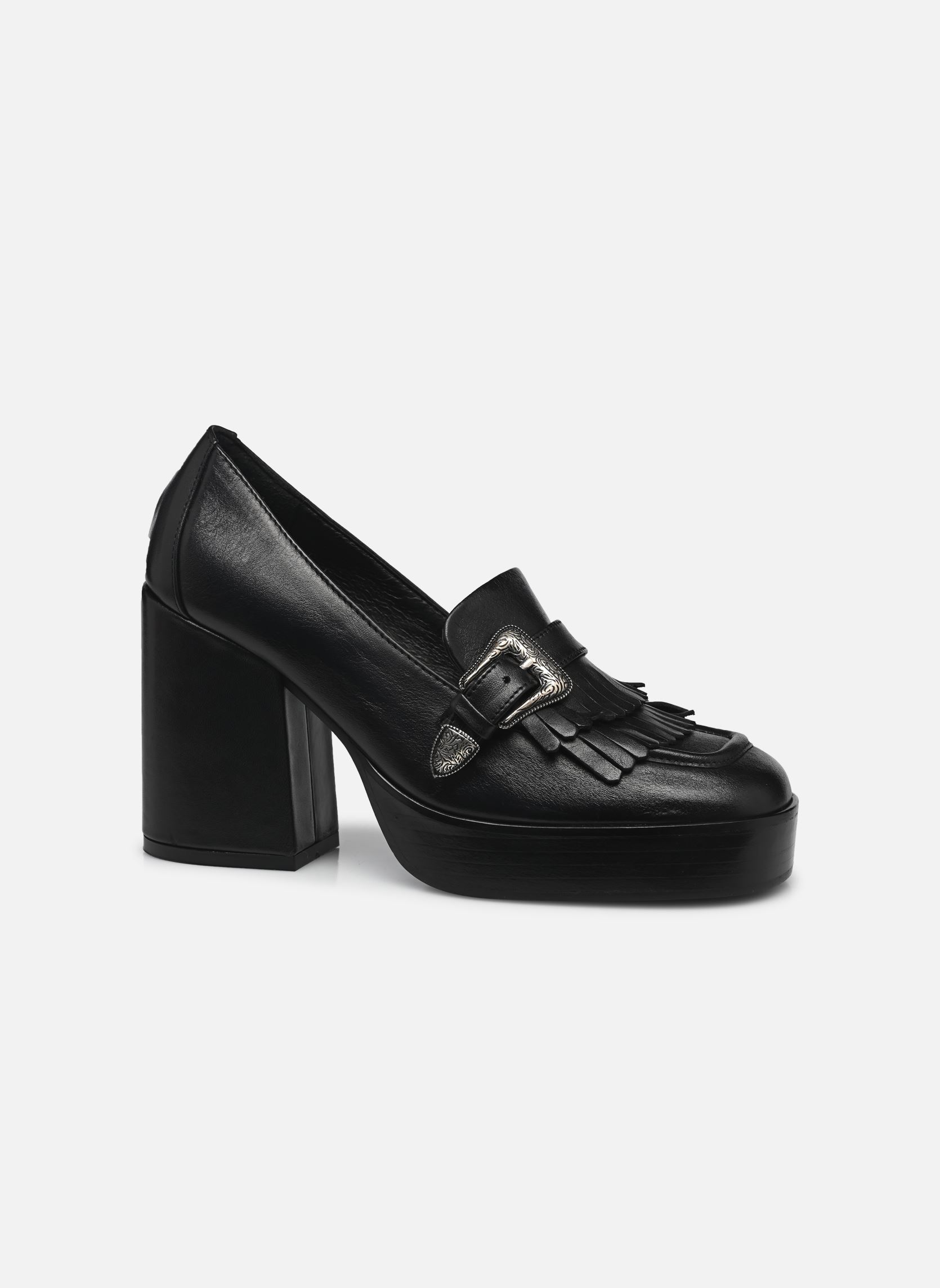 Zapatos náuticos AFCH29015K hombre negro The Kooples Zapatos náuticos AFCH29015K hombre negro BLA01