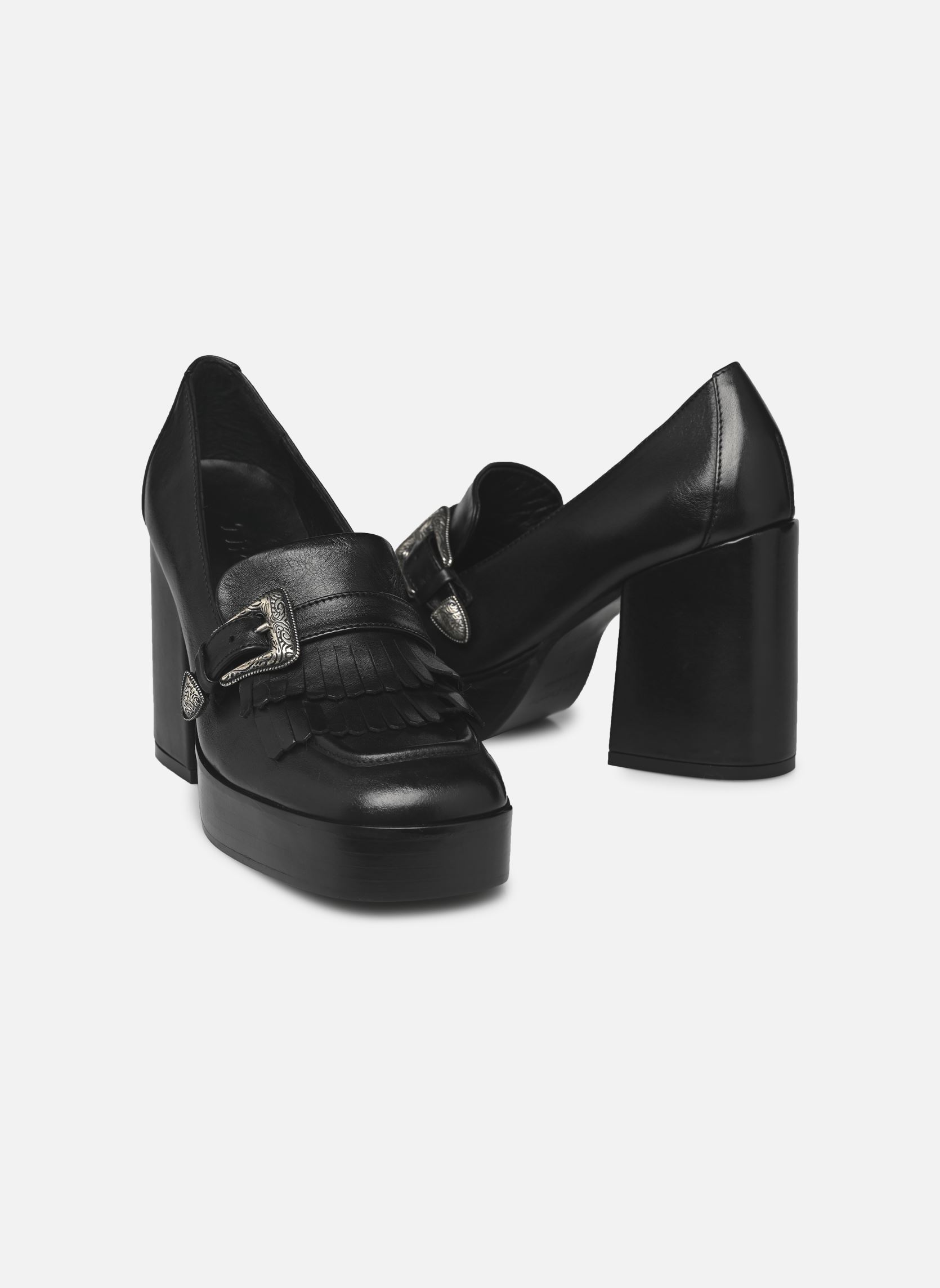 Zapatos náuticos AFCH29015K hombre negro The Kooples Zapatos náuticos AFCH29015K hombre negro BLA01