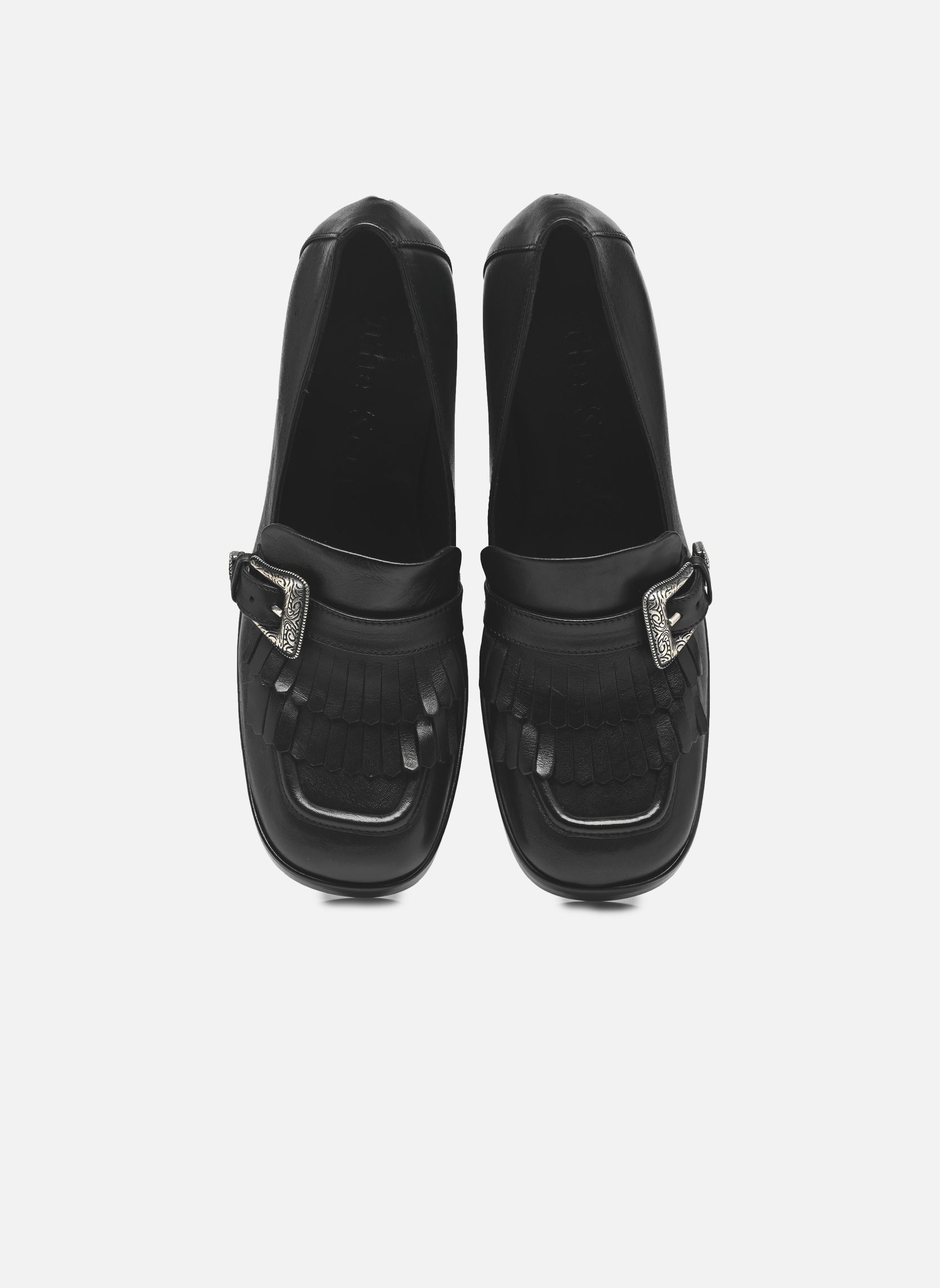 Zapatos náuticos AFCH29015K hombre negro The Kooples Zapatos náuticos AFCH29015K hombre negro BLA01
