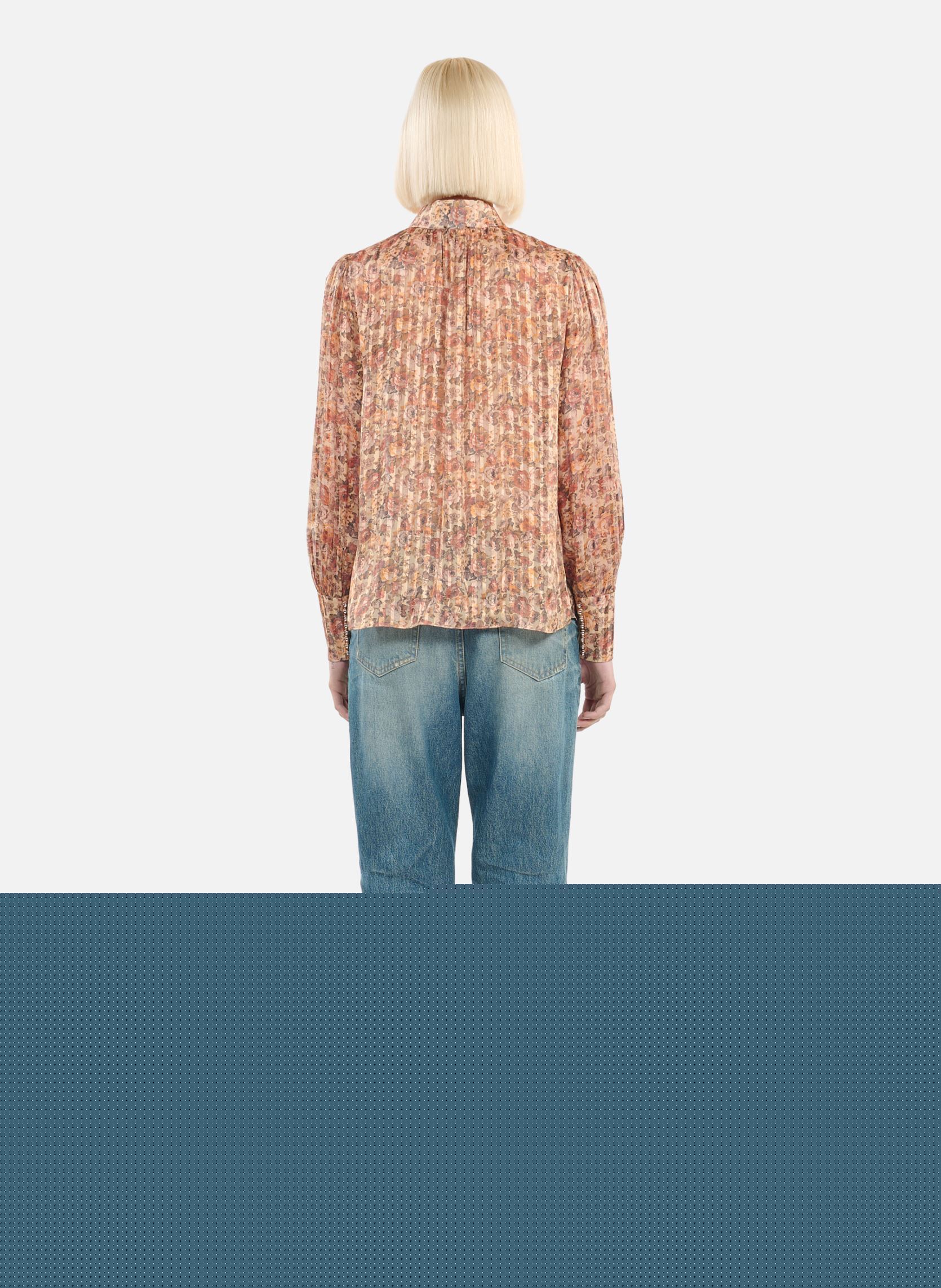 Bluse a maniche lunghe FTOP29041K donna marrone The Kooples Bluse a maniche lunghe FTOP29041K donna marrone CAM04