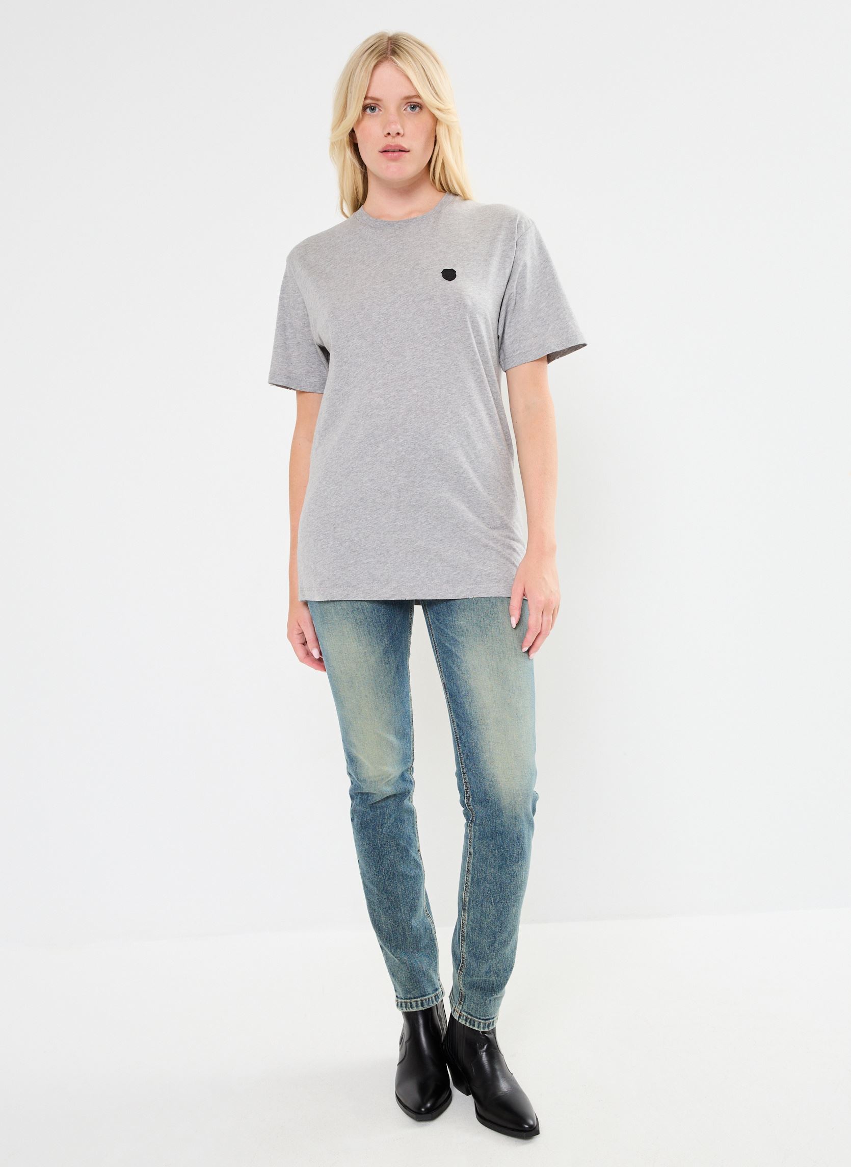 Kurzarm-T-Shirts HTSC29031K damen grau The Kooples Kurzarm-T-Shirts HTSC29031K damen grau GRY23