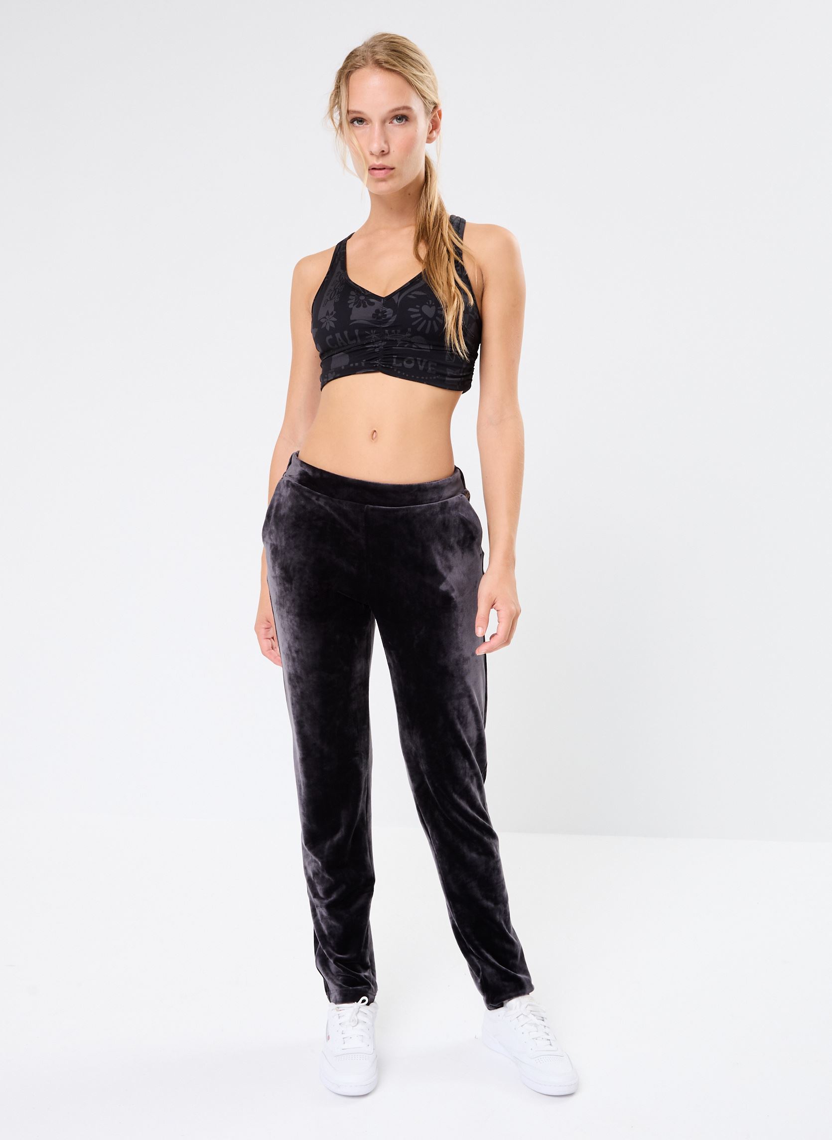 Jogginghosen HJOG29001K damen schwarz The Kooples Jogginghosen HJOG29001K damen schwarz BLA01