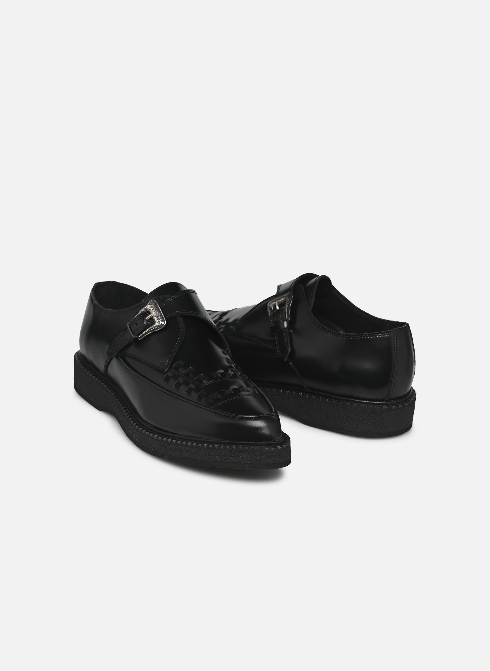 Derbies AHCH29010K homme noir The Kooples Derbies AHCH29010K homme noir BLA01
