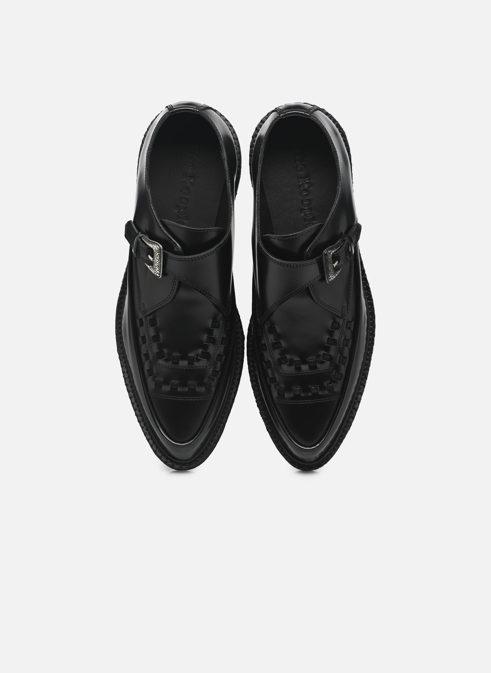 Derbies AHCH29010K homme noir The Kooples Derbies AHCH29010K homme noir BLA01
