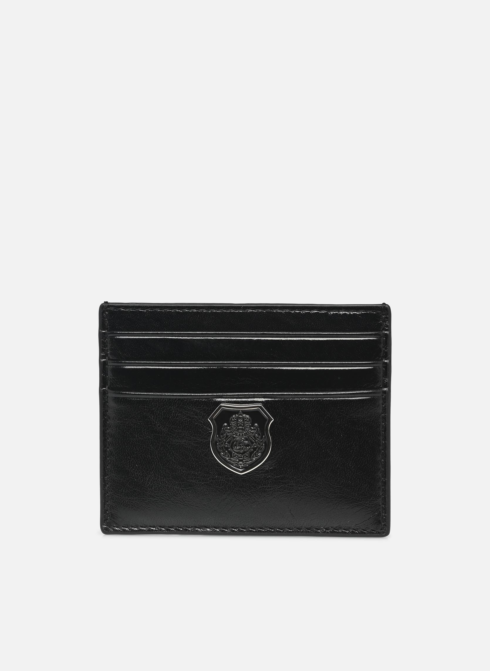 Porte-cartes AMPM29002K femme noir The Kooples Porte-cartes AMPM29002K femme noir BLA01