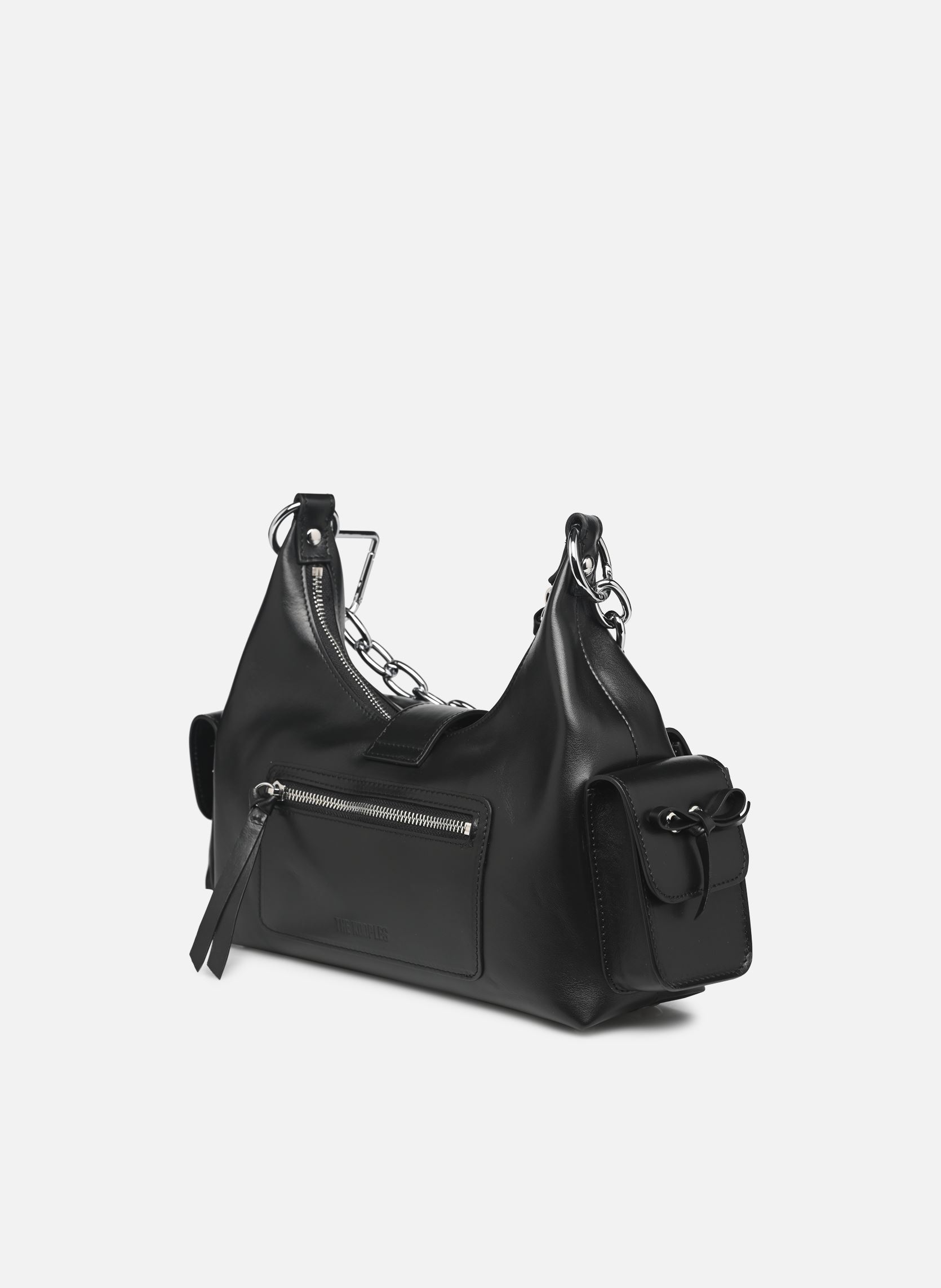 Sacs bandoulière AFSAMELIA02 femme noir The Kooples Sacs bandoulière AFSAMELIA02 femme noir BLA01
