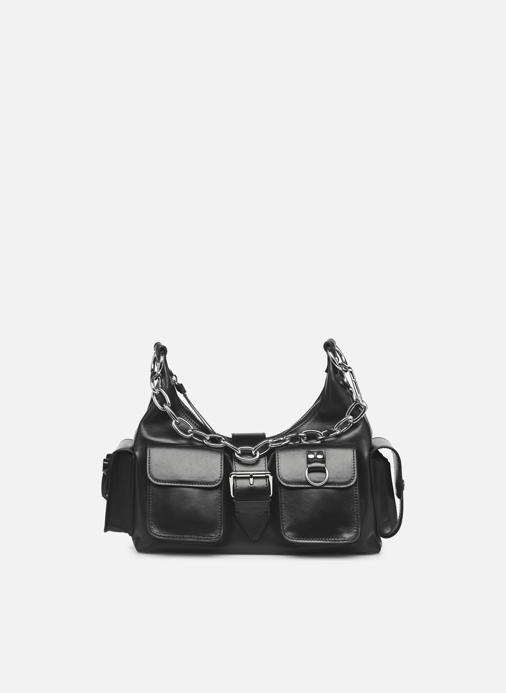 Sacs bandoulière AFSAMELIA02 femme noir The Kooples Sacs bandoulière AFSAMELIA02 femme noir BLA01