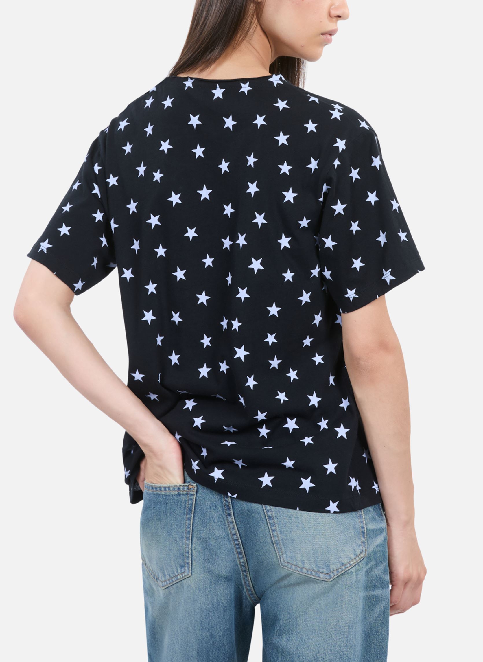 Tee-shirts manches courtes FTSC29040K femme noir The Kooples Tee-shirts manches courtes FTSC29040K femme noir BLA55