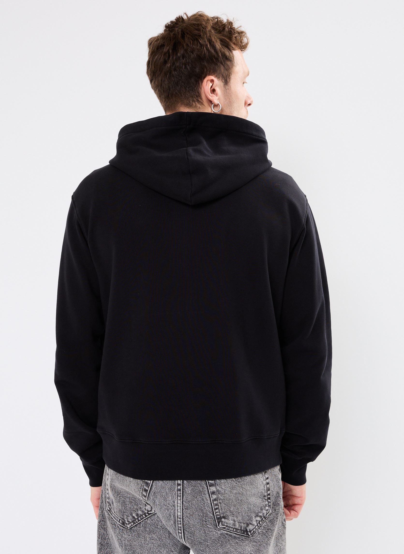 Sweats zippés HSWE29028K homme noir The Kooples Sweats zippés HSWE29028K homme noir BLA55