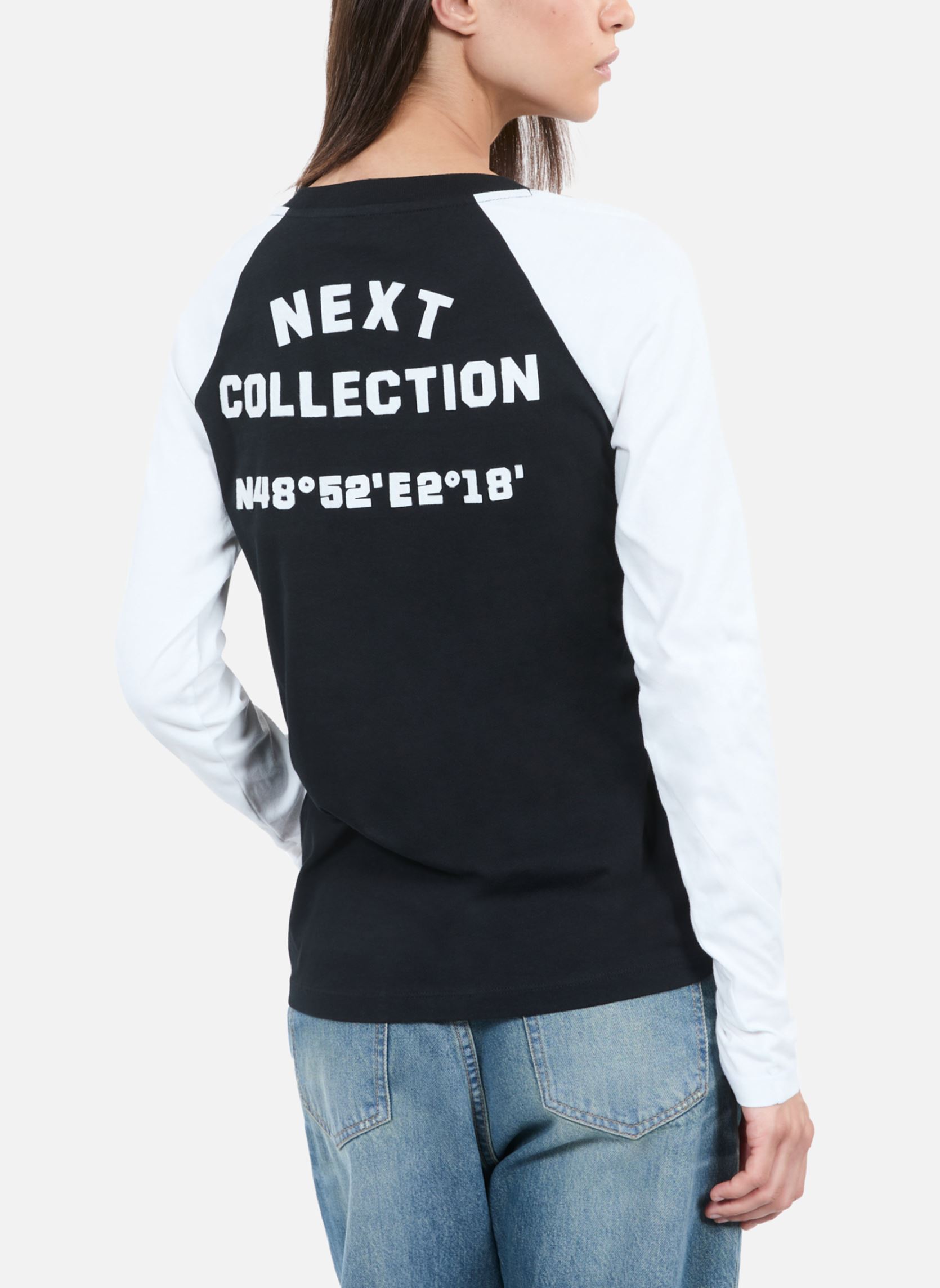Tee-shirts manches longues FTSL29011K femme noir The Kooples Tee-shirts manches longues FTSL29011K femme noir BLA01
