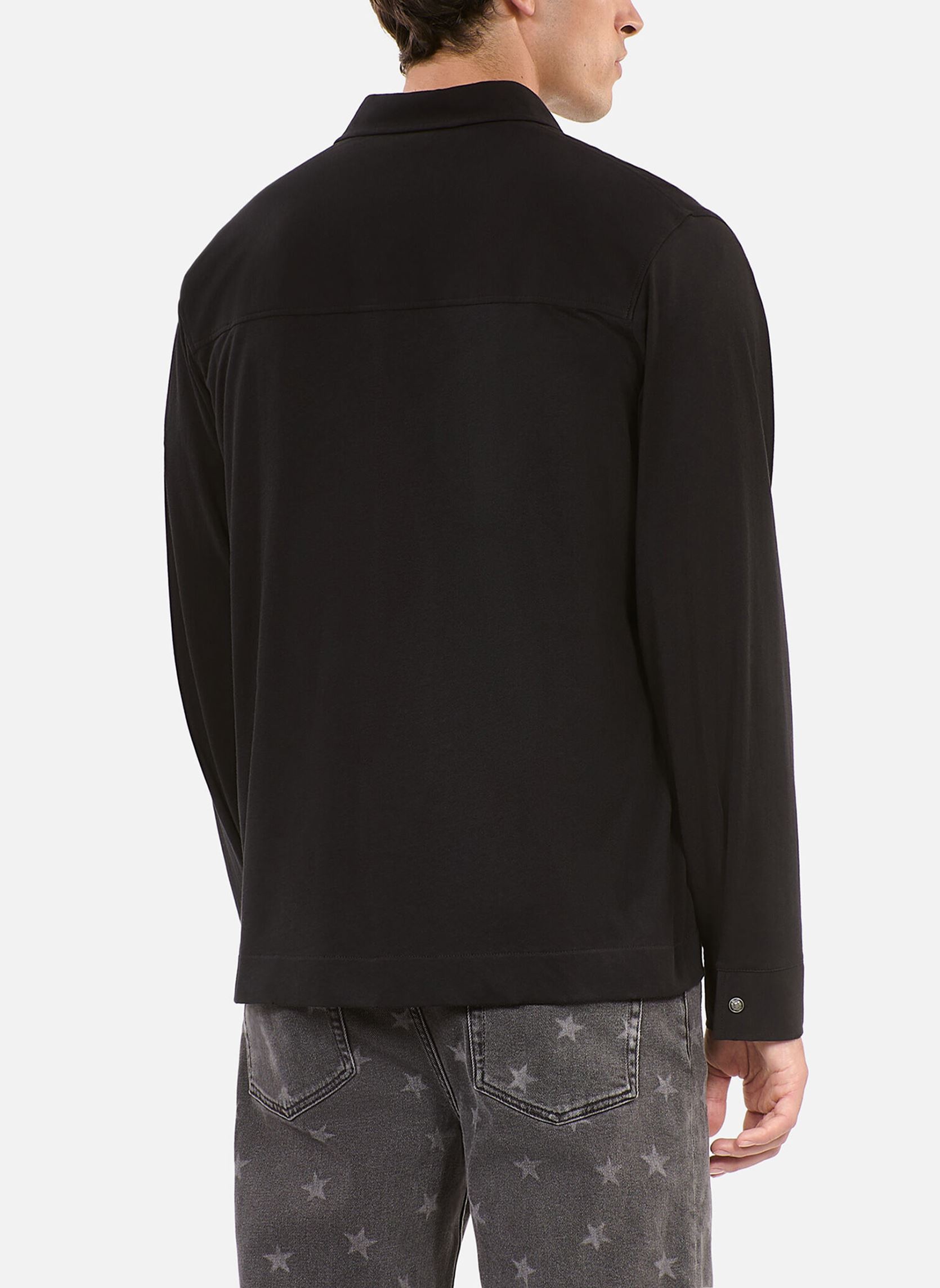 Tee-shirts manches longues HTSL29032K homme noir The Kooples Tee-shirts manches longues HTSL29032K homme noir BLA01