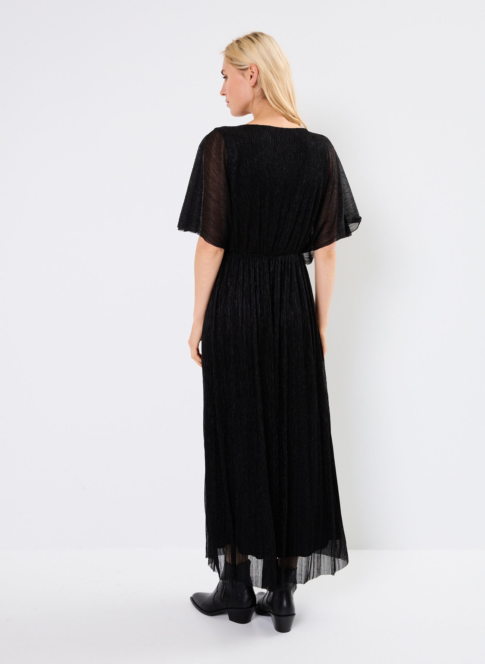 Vestidos FROB29131K mujer negro The Kooples Vestidos FROB29131K mujer negro BLA01