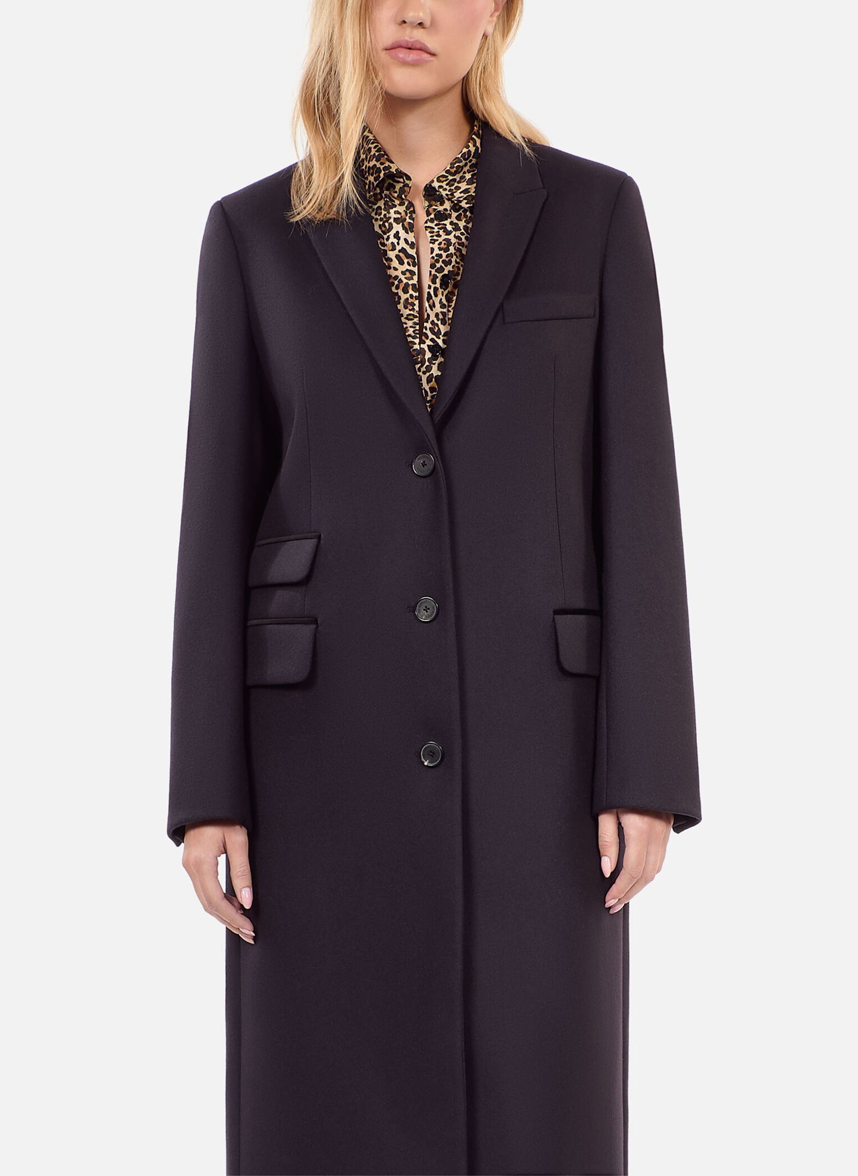 Mantels FMAN29003K dames blauw The Kooples Mantels FMAN29003K dames blauw Nav01