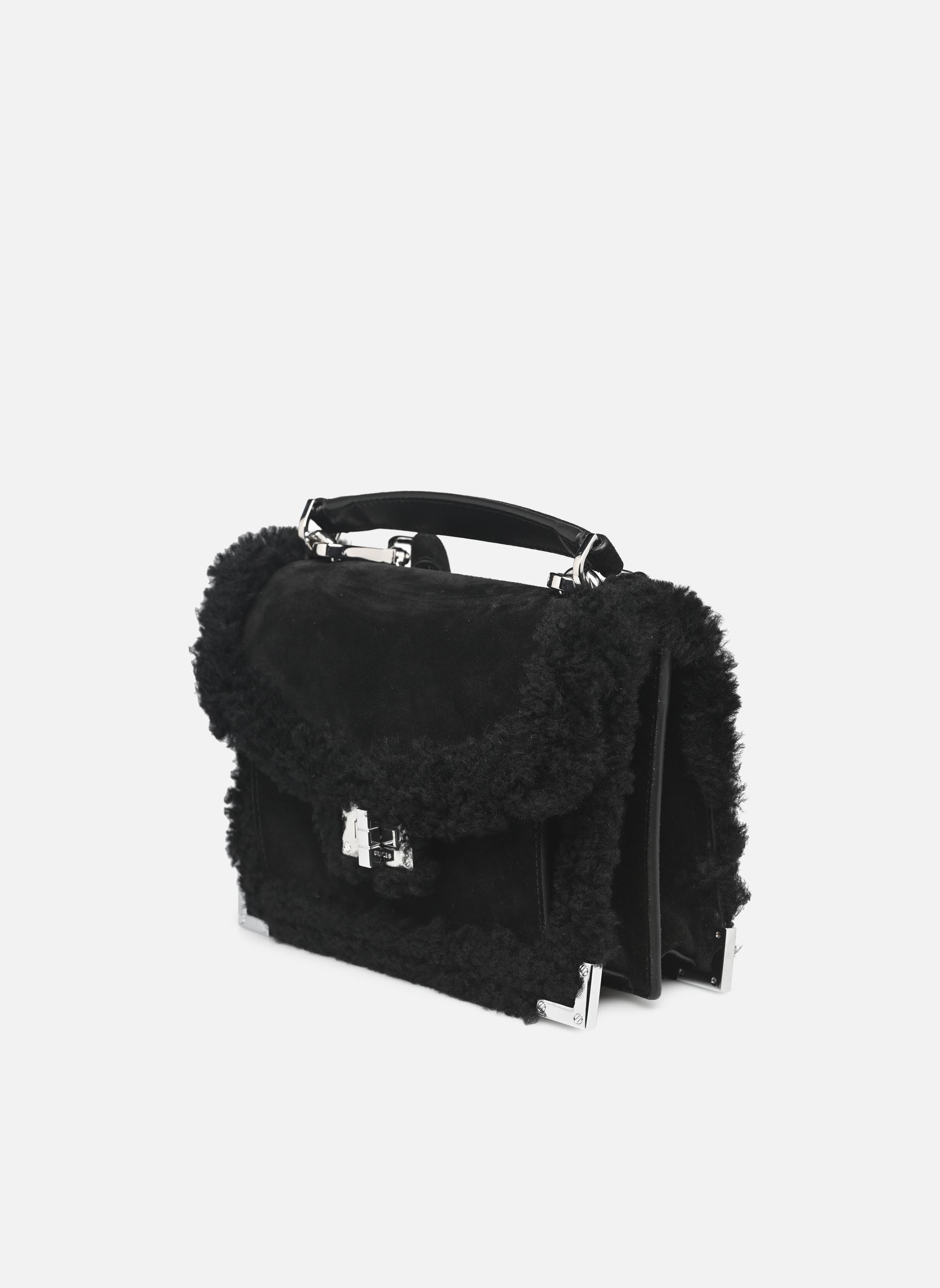 Sacs à main AFSEMILYS134 femme noir The Kooples Sacs à main AFSEMILYS134 femme noir BLA01