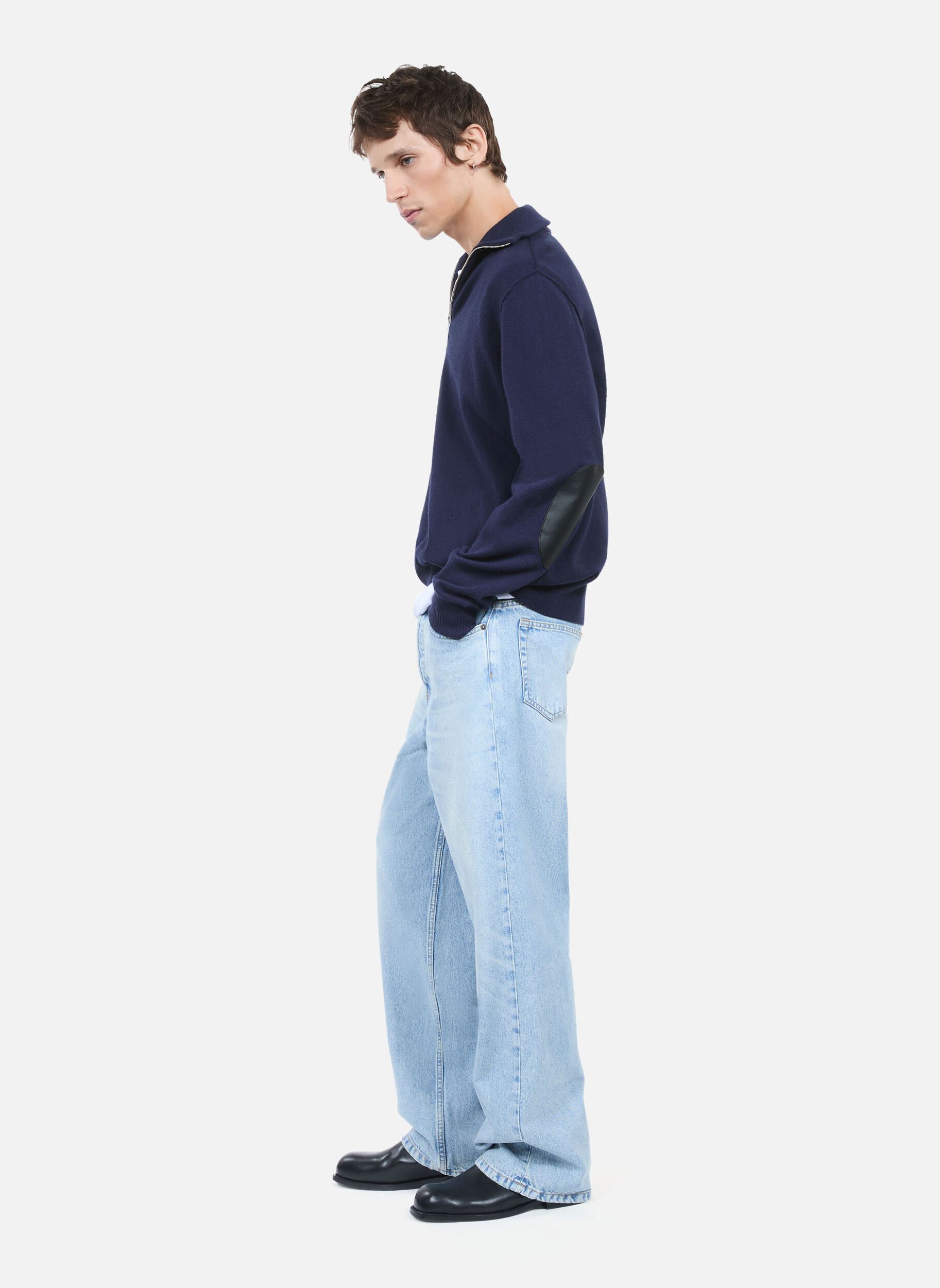 Pulls HPUL29115K homme bleu The Kooples Pulls HPUL29115K homme bleu Nav01