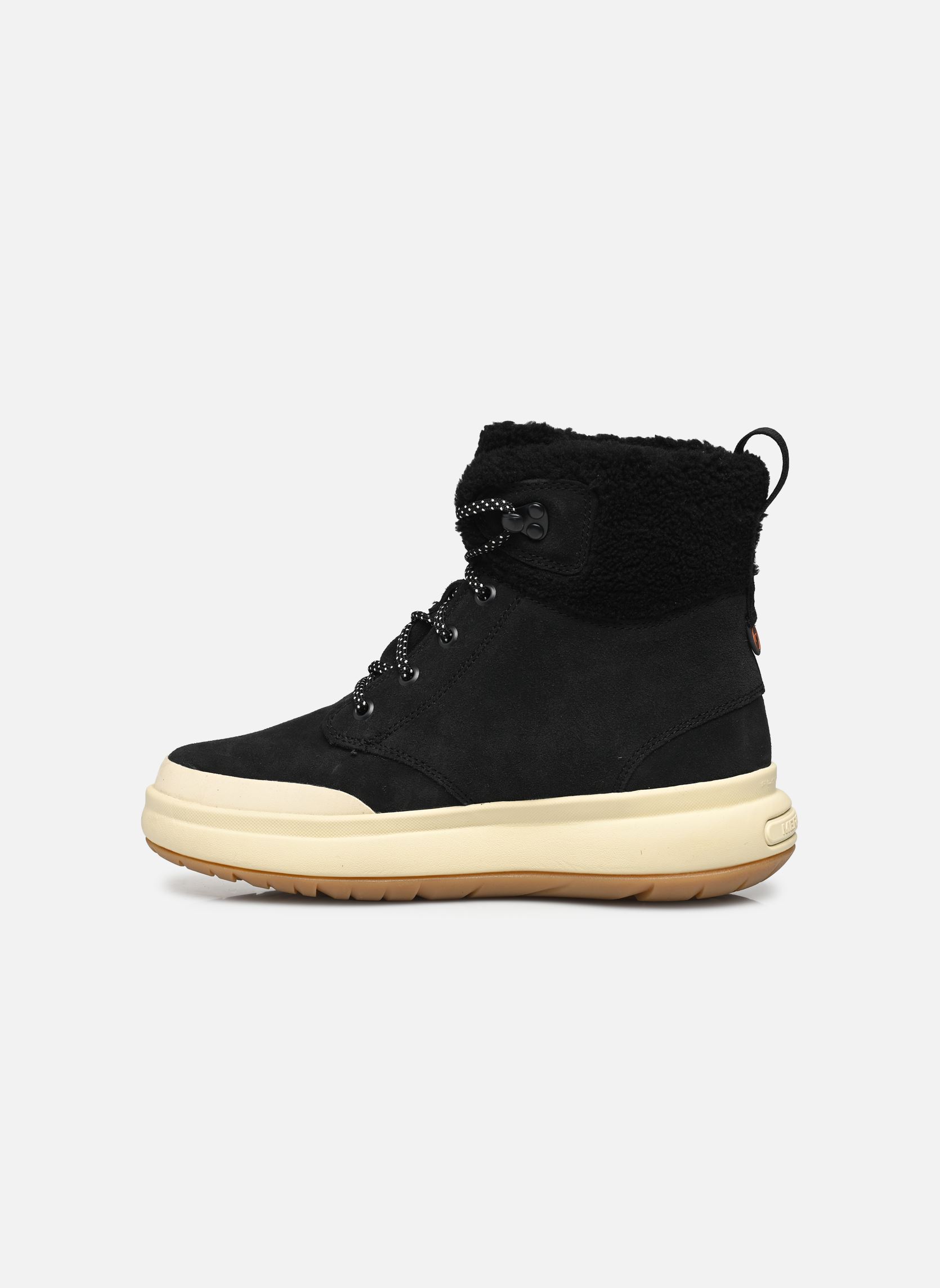 Stivaletti foderati MARQUETTE THERMO LACE WP donna nero Merrell Stivaletti foderati MARQUETTE THERMO LACE WP donna nero Black