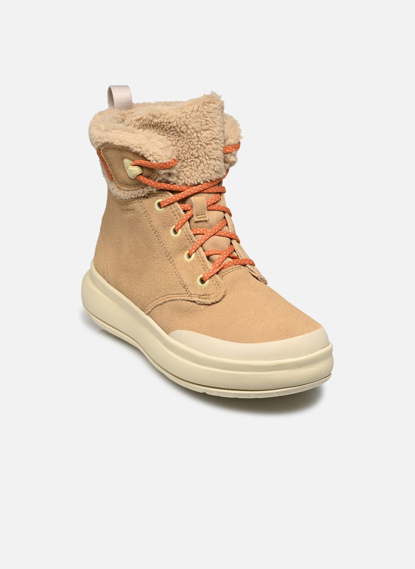 Gefütterte Stiefeletten MARQUETTE THERMO LACE WP damen braun Merrell Gefütterte Stiefeletten MARQUETTE THERMO LACE WP damen braun Tan