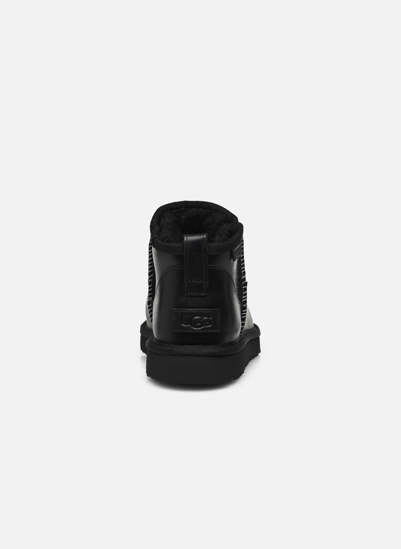 Gevoerde laarzen M CLASSIC ULTRA MINI LTHR REGEN heren zwart UGG Gevoerde laarzen M CLASSIC ULTRA MINI LTHR REGEN heren zwart BLACK