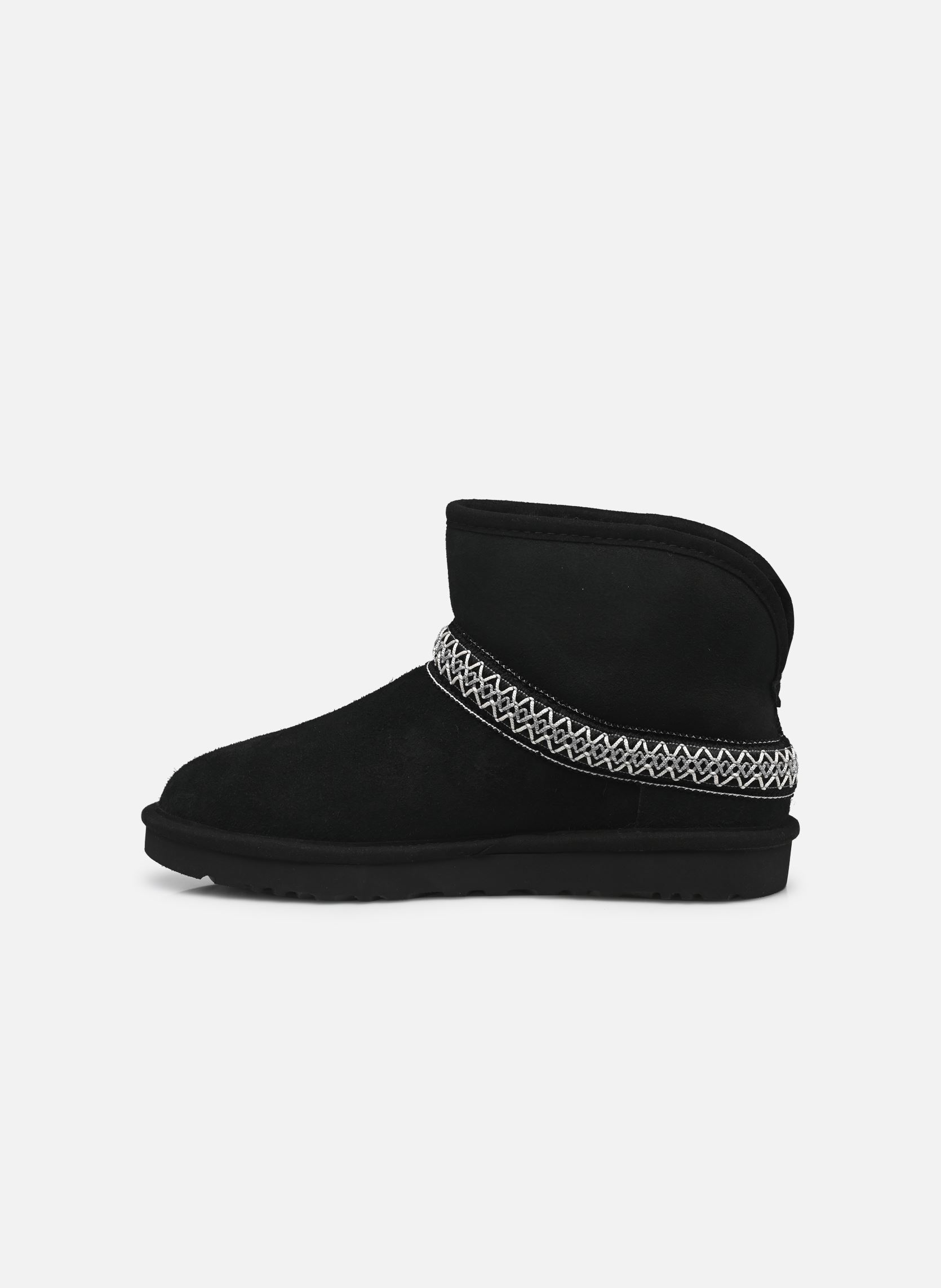 Bottines fourrées W CLASSIC MINI CRESCENT femme noir UGG Bottines fourrées W CLASSIC MINI CRESCENT femme noir BLACK