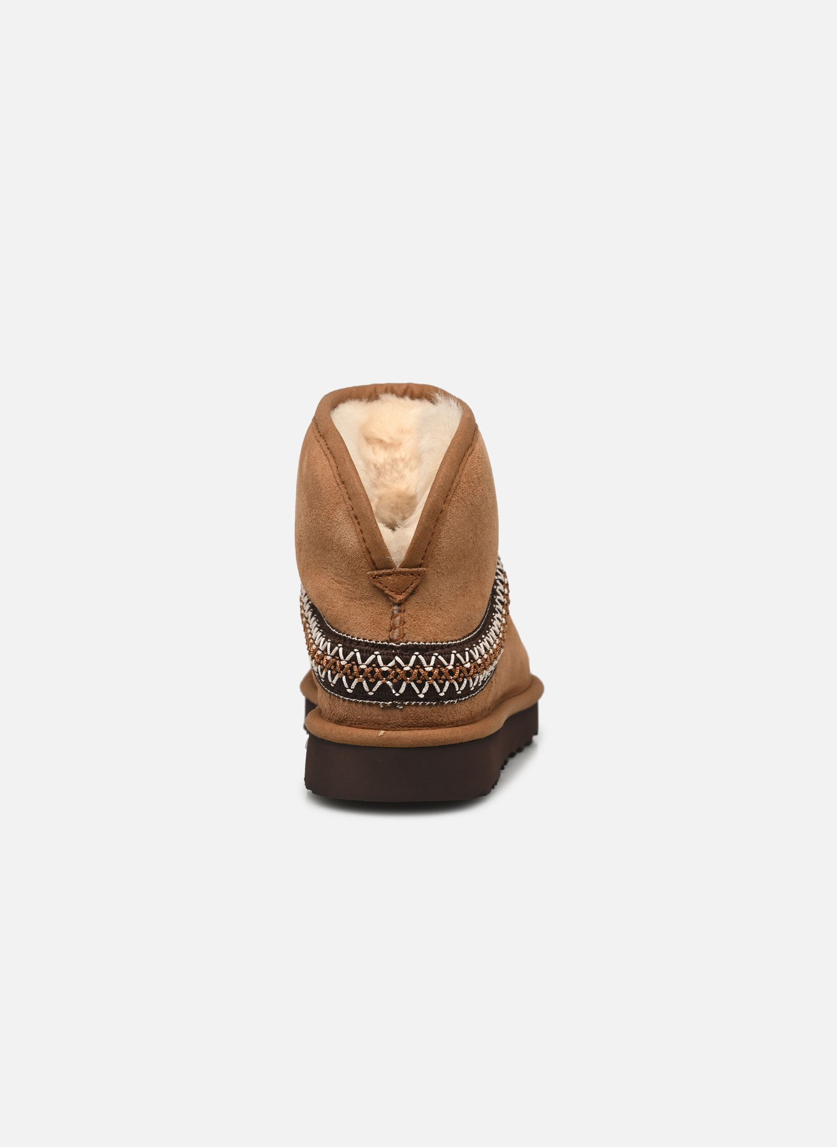 Bottines fourrées W CLASSIC MINI CRESCENT femme marron UGG Bottines fourrées W CLASSIC MINI CRESCENT femme marron CHESTNUT