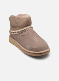 Bottines fourrées W CLASSIC MINI CRESCENT femme marron
