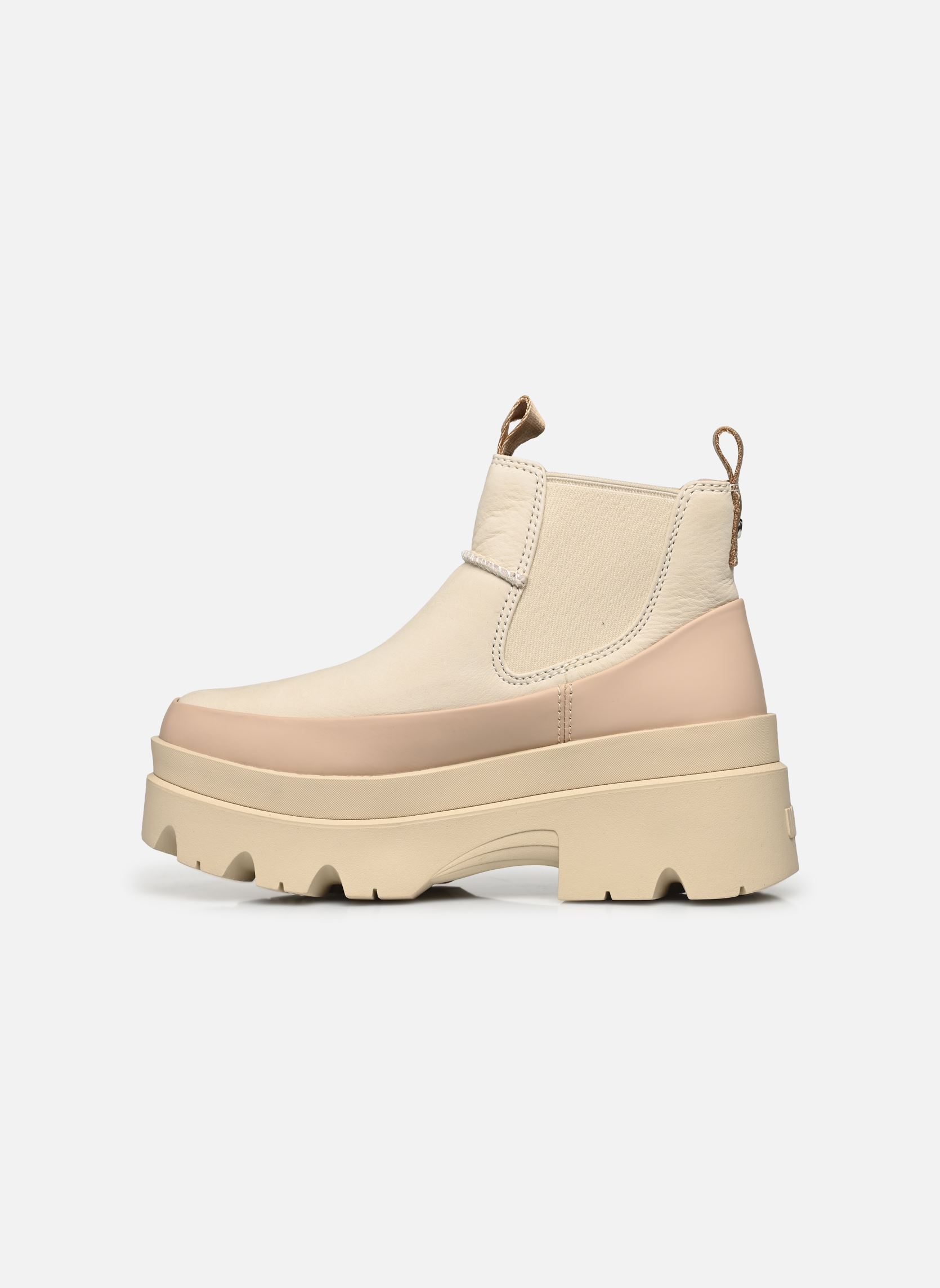 Bottines et boots W BRISBANE CHELSEA femme beige UGG Bottines et boots W BRISBANE CHELSEA femme beige SEA SALT