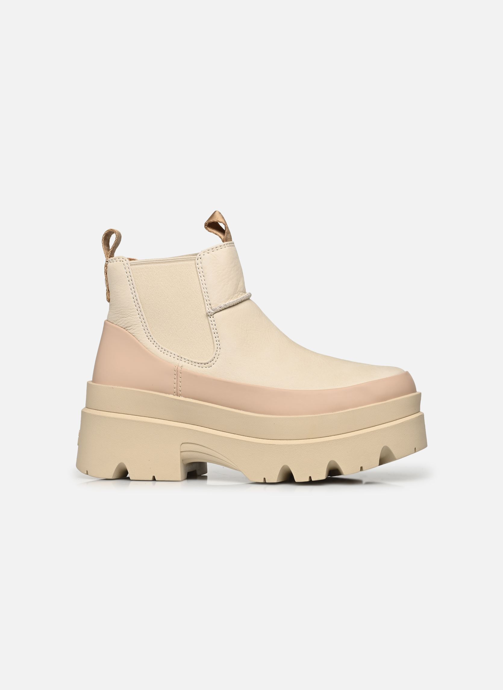 Bottines et boots W BRISBANE CHELSEA femme beige UGG Bottines et boots W BRISBANE CHELSEA femme beige SEA SALT