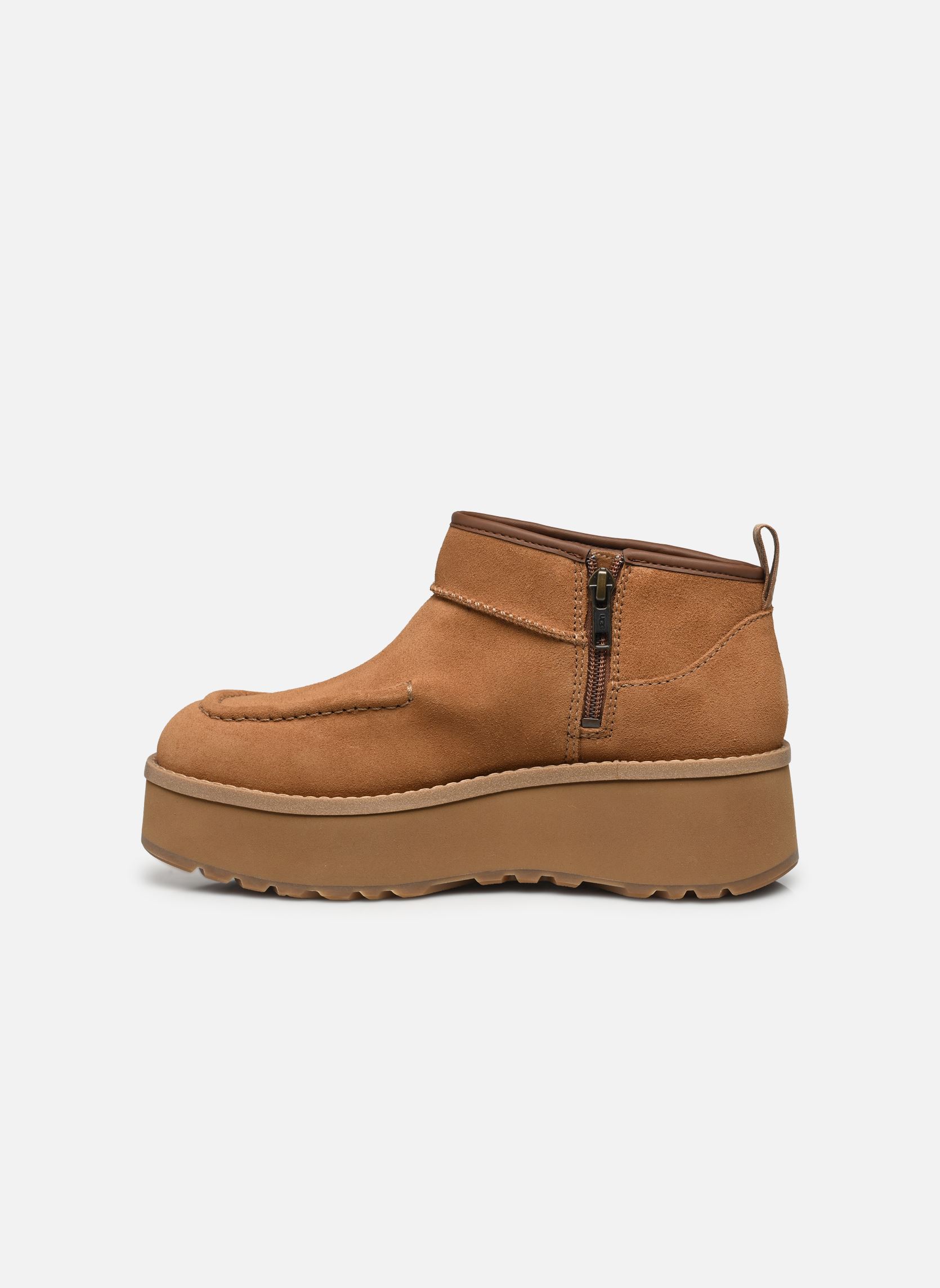 Bottines fourrées W CITYFUNC ULTRA MINI femme marron UGG Bottines fourrées W CITYFUNC ULTRA MINI femme marron CHESTNUT