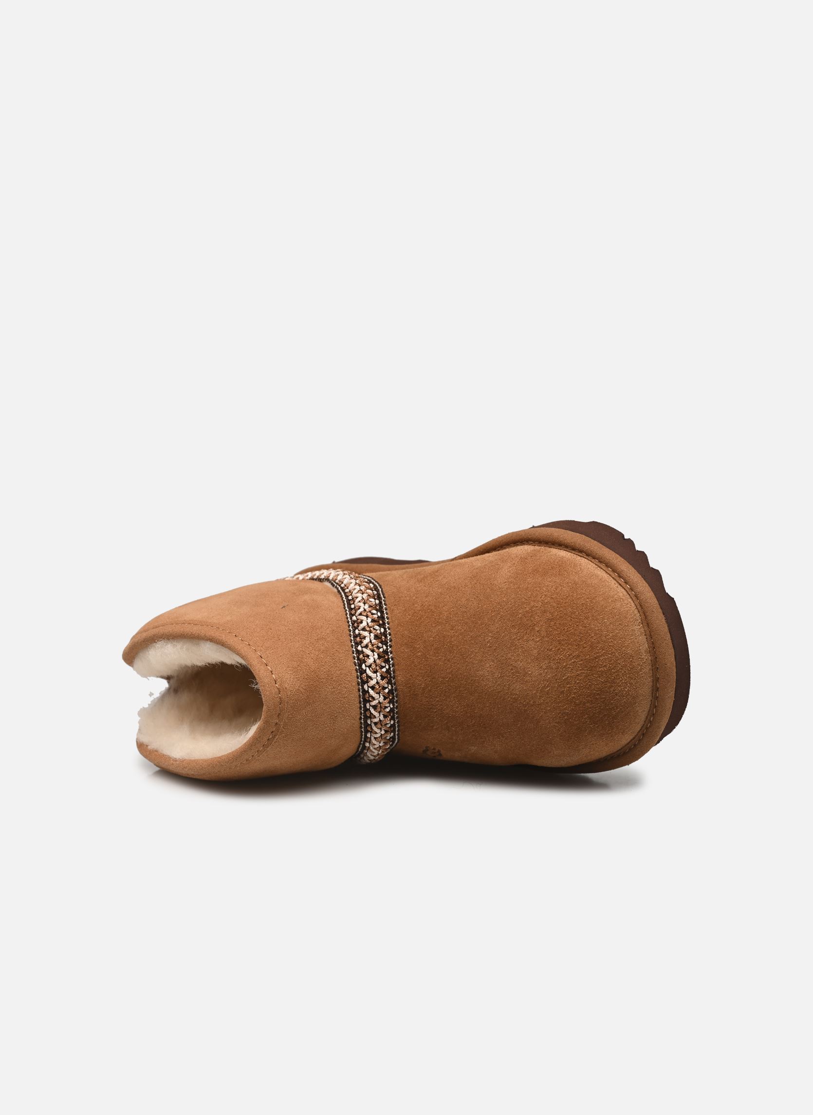 Stivali KIDS' CLASSIC MINI CRESCENT marrone UGG Stivali KIDS' CLASSIC MINI CRESCENT marrone CHESTNUT